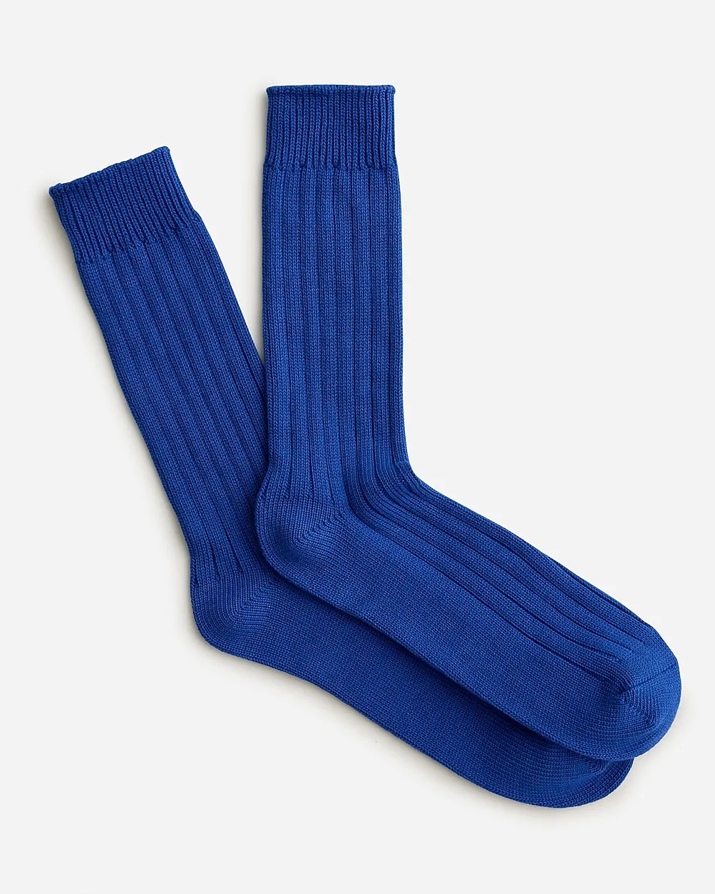 Ribbed Cotton-Blend Socks by J.Crew