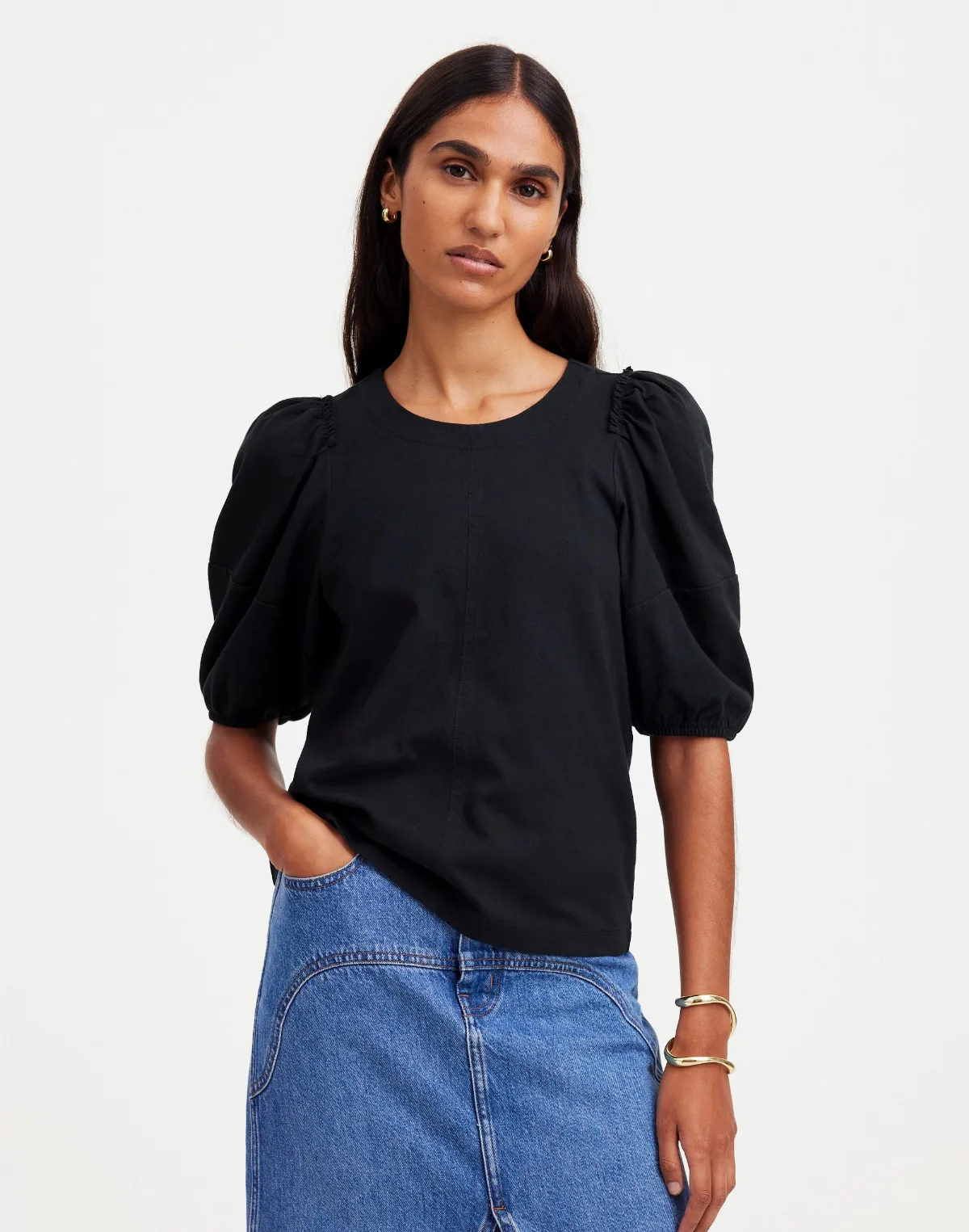 Puff-Sleeve Tee