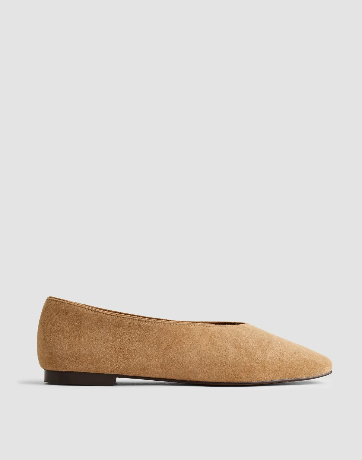 The Mylie Ballet Flat in Suede