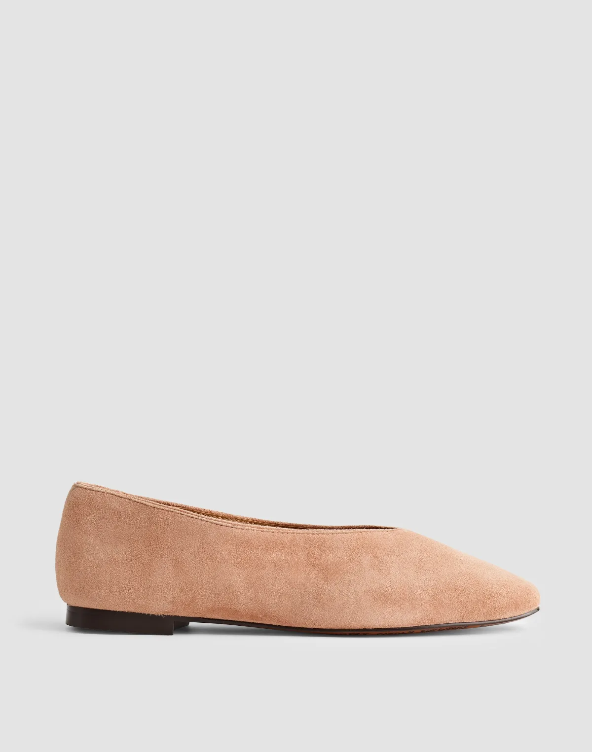 The Mylie Ballet Flat in Suede
