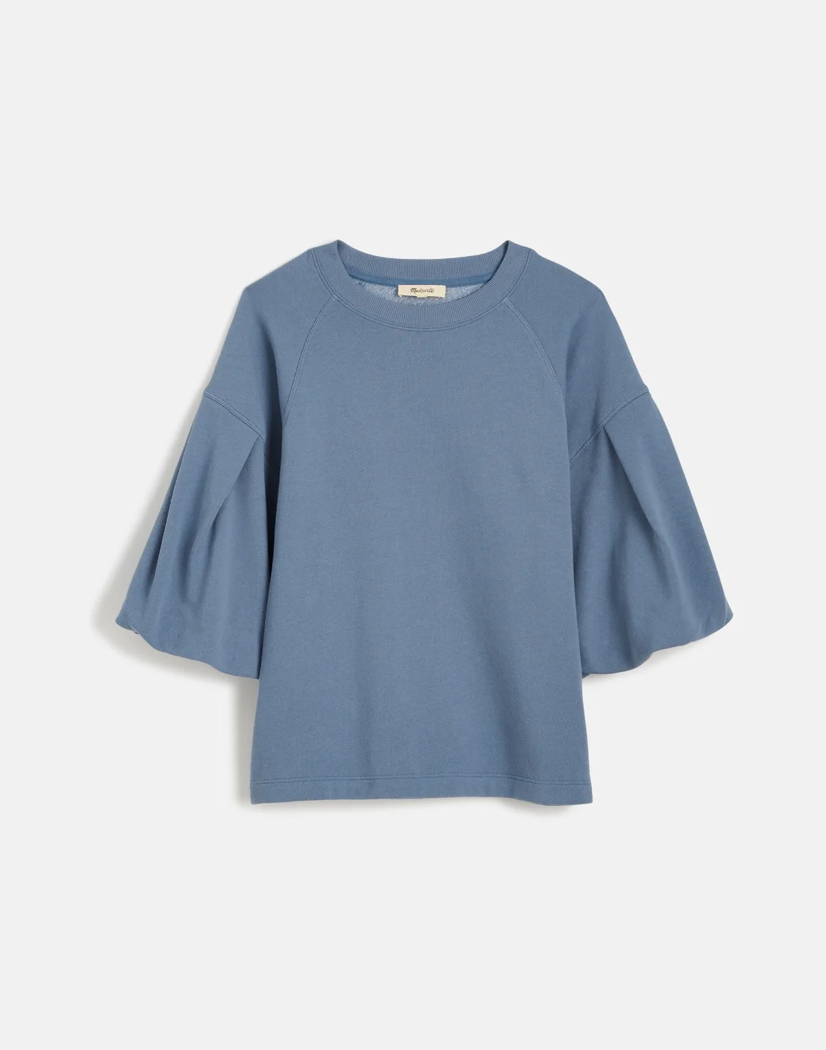 Puff-Sleeve Sweatshirt Tee