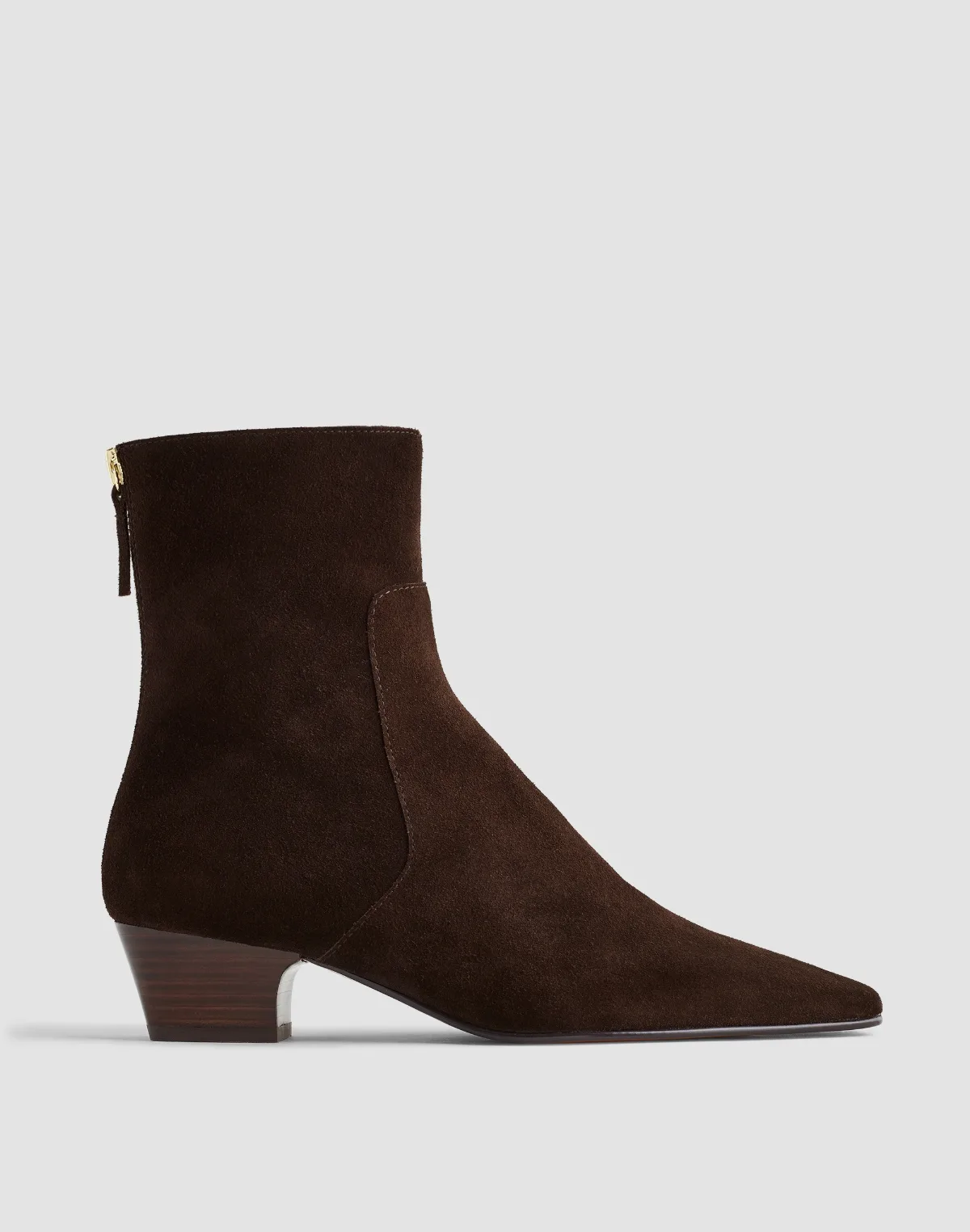 The Lexie Ankle Boot in Suede