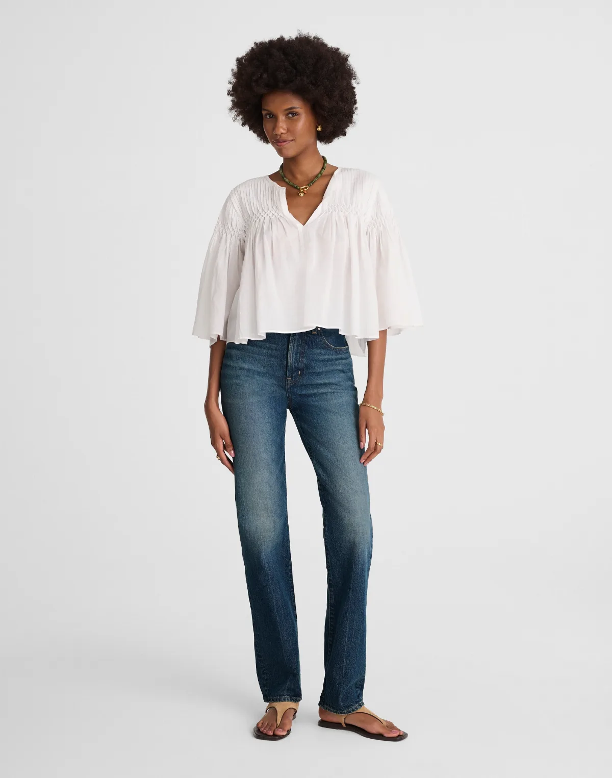The Longline Straight Jean