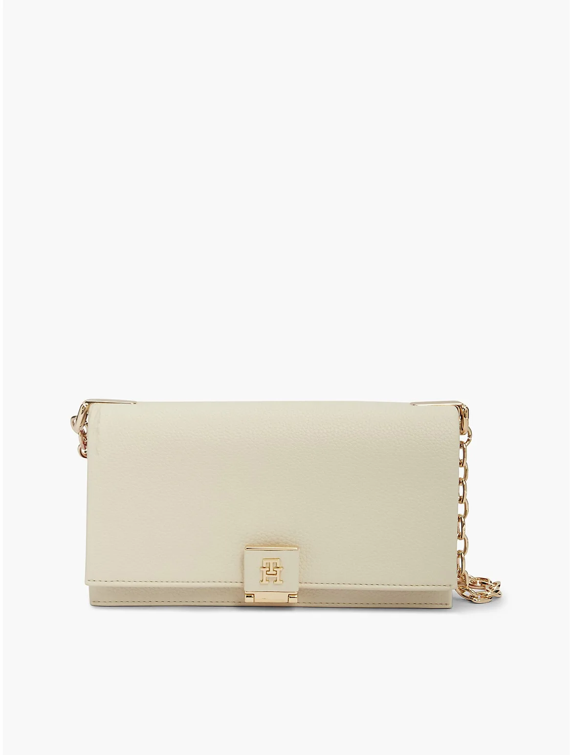 Monogram Clasp Chain Strap Crossbody Bag