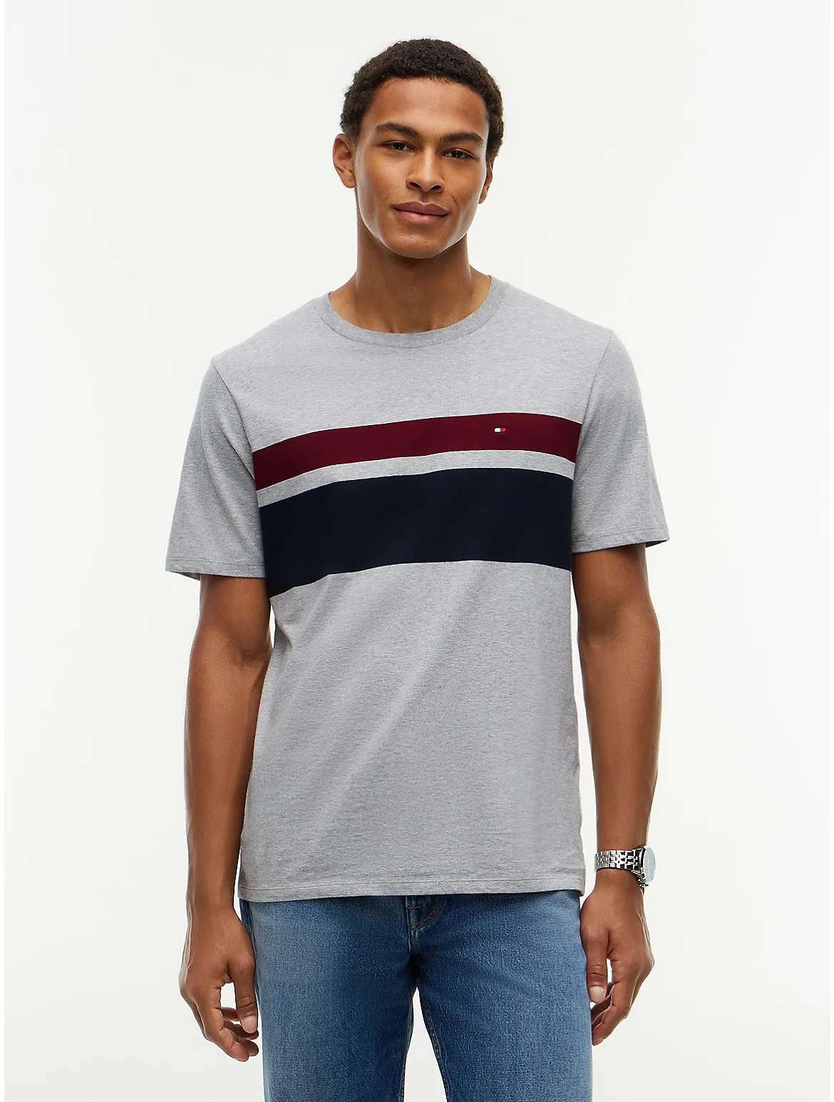 Block Stripe T-Shirt