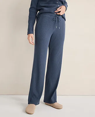 Haven Well Within Ottoman Rib Straight Leg Pants
