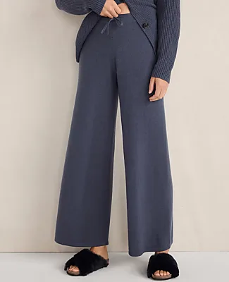 Haven Well Within Cashmere Wide Leg Pants by Ann Taylor