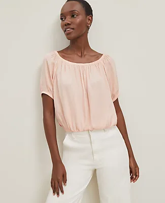 Bubble Hem Top