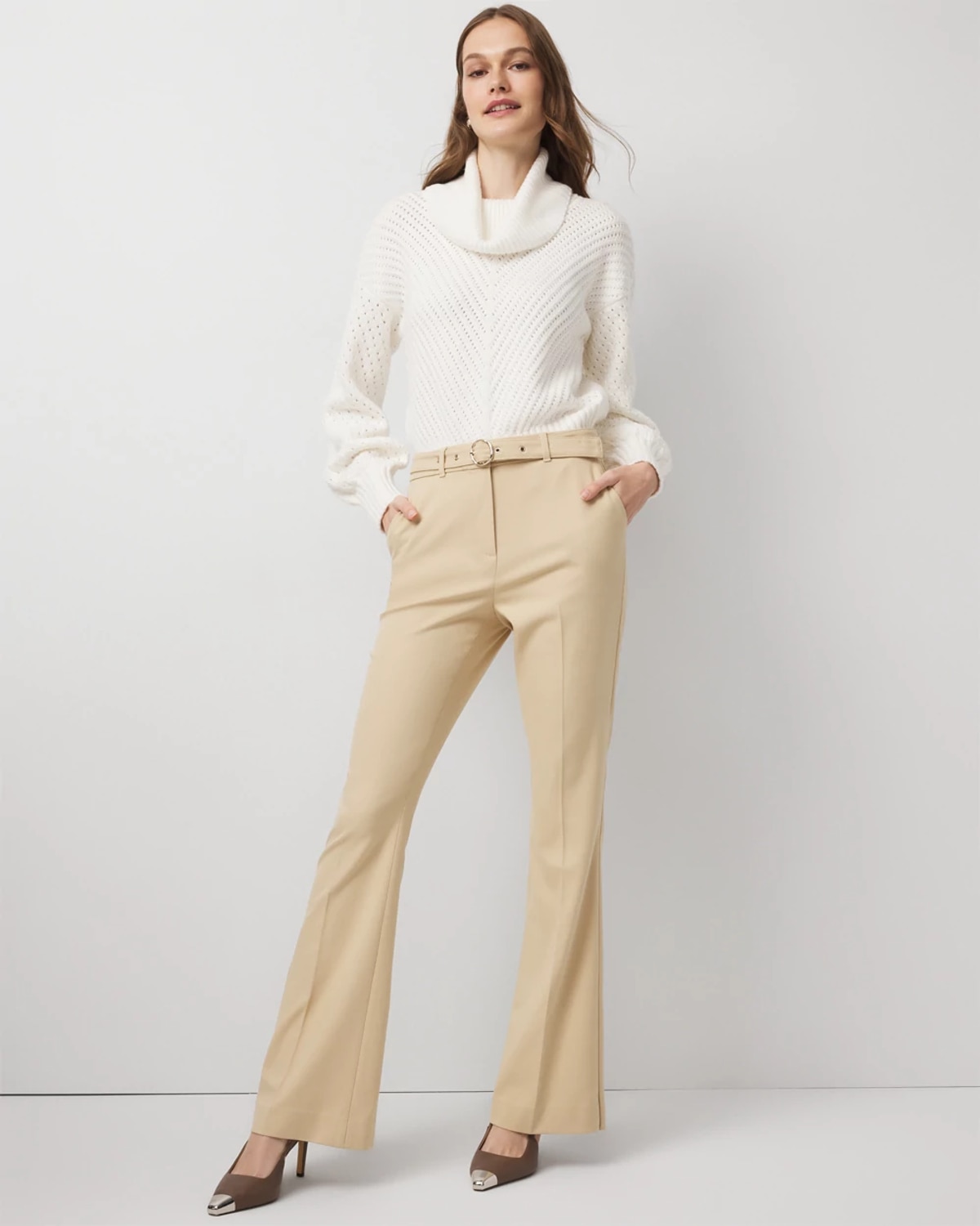High-Rise Piper Flare Pants