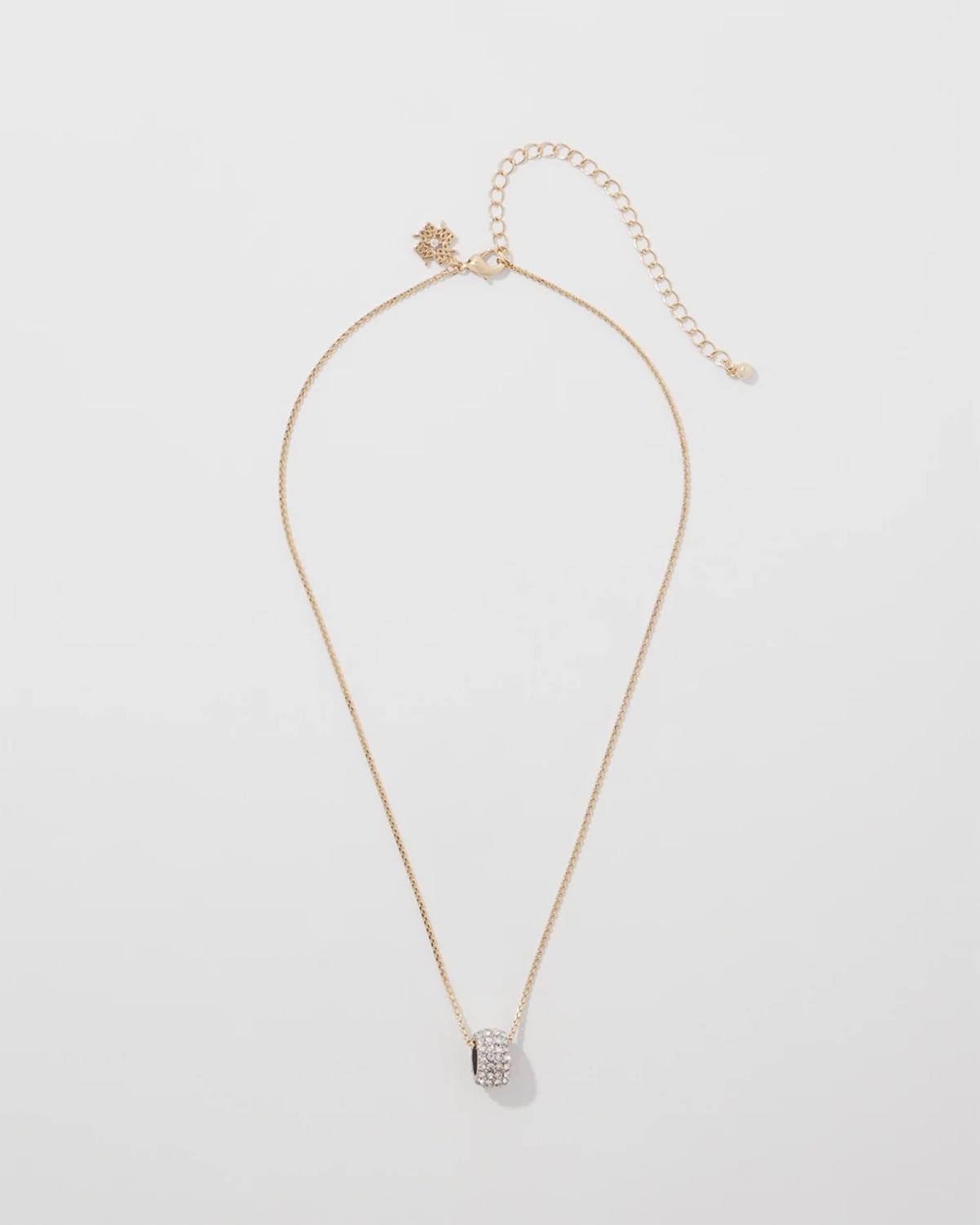 Pave Pendant Necklace