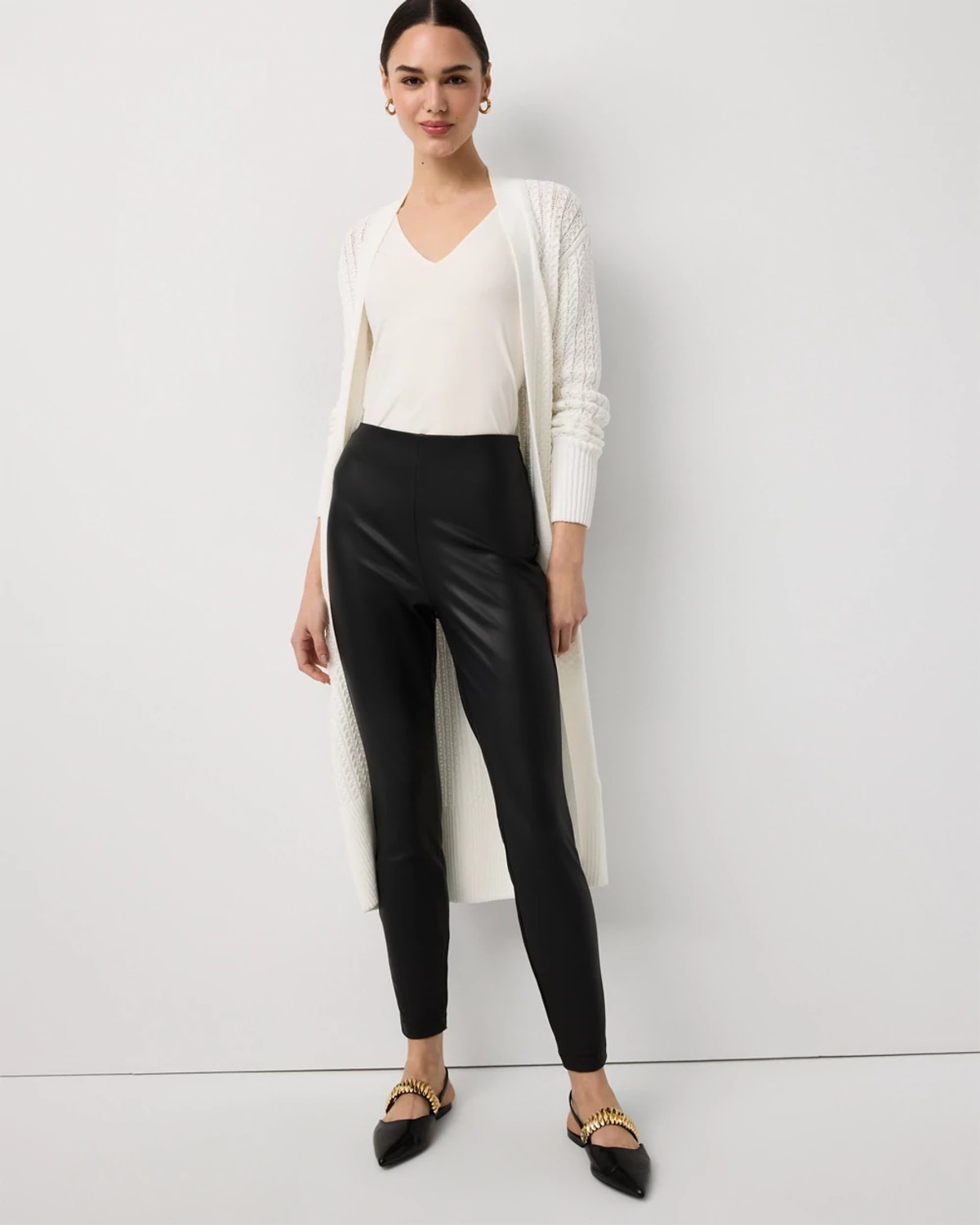 Faux Leather Leggings