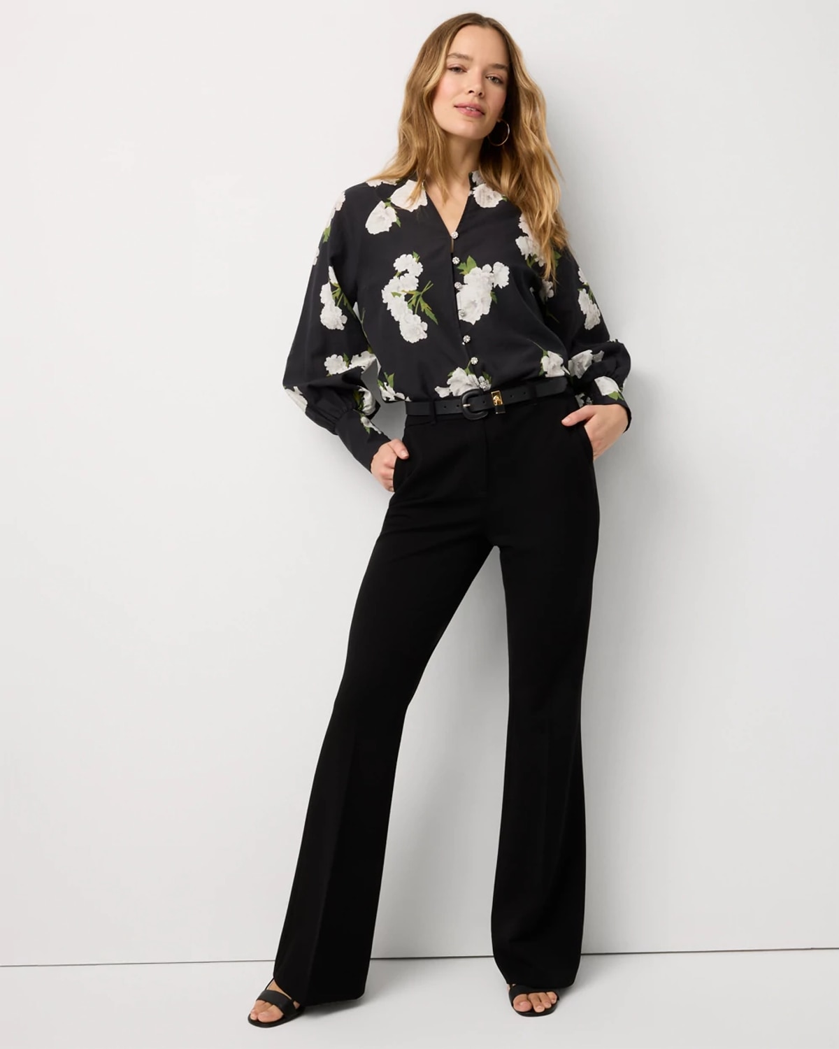 High-Rise Piper Flare Pants