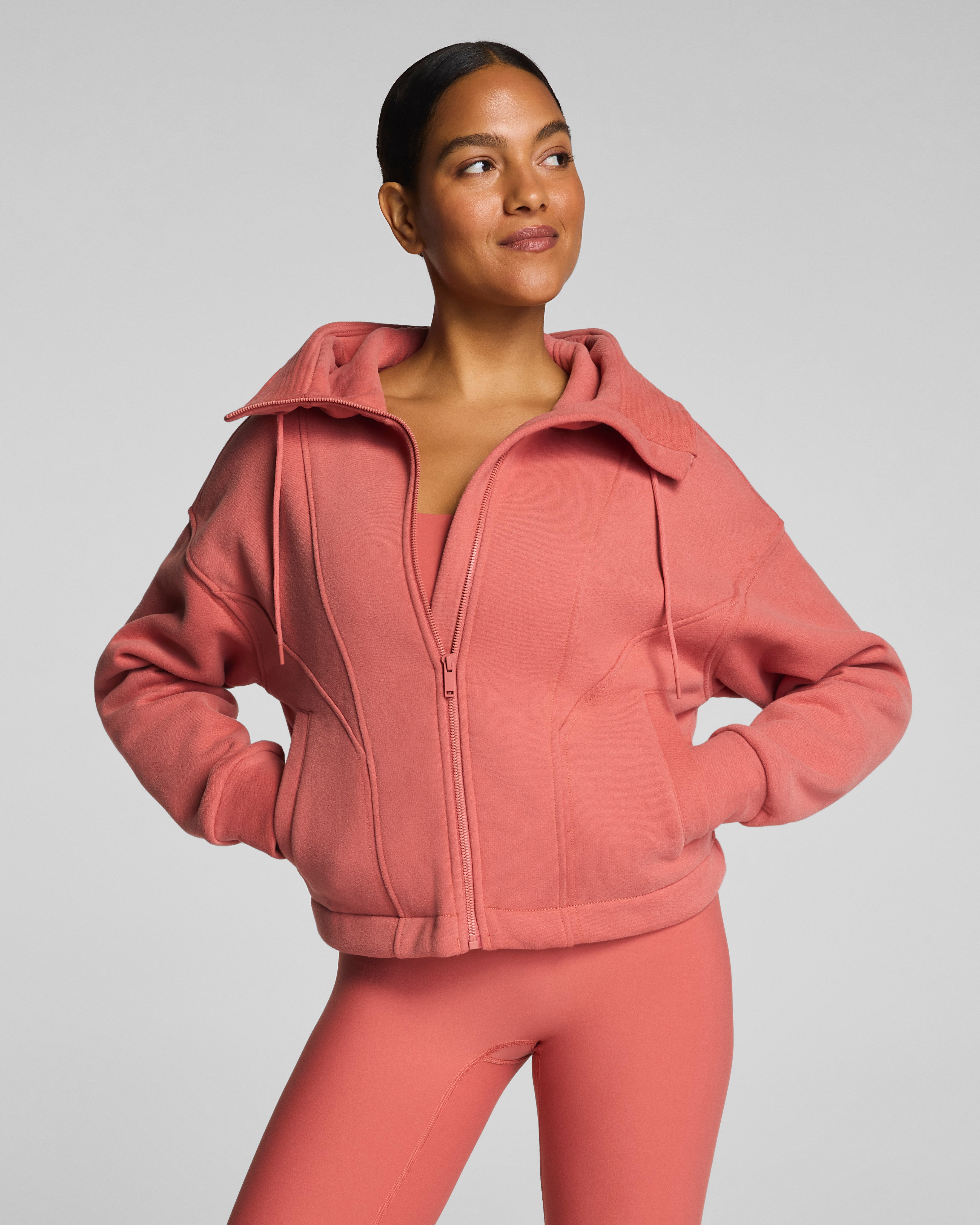 BoostUp Cotton Fleece Full Zip Hoodie