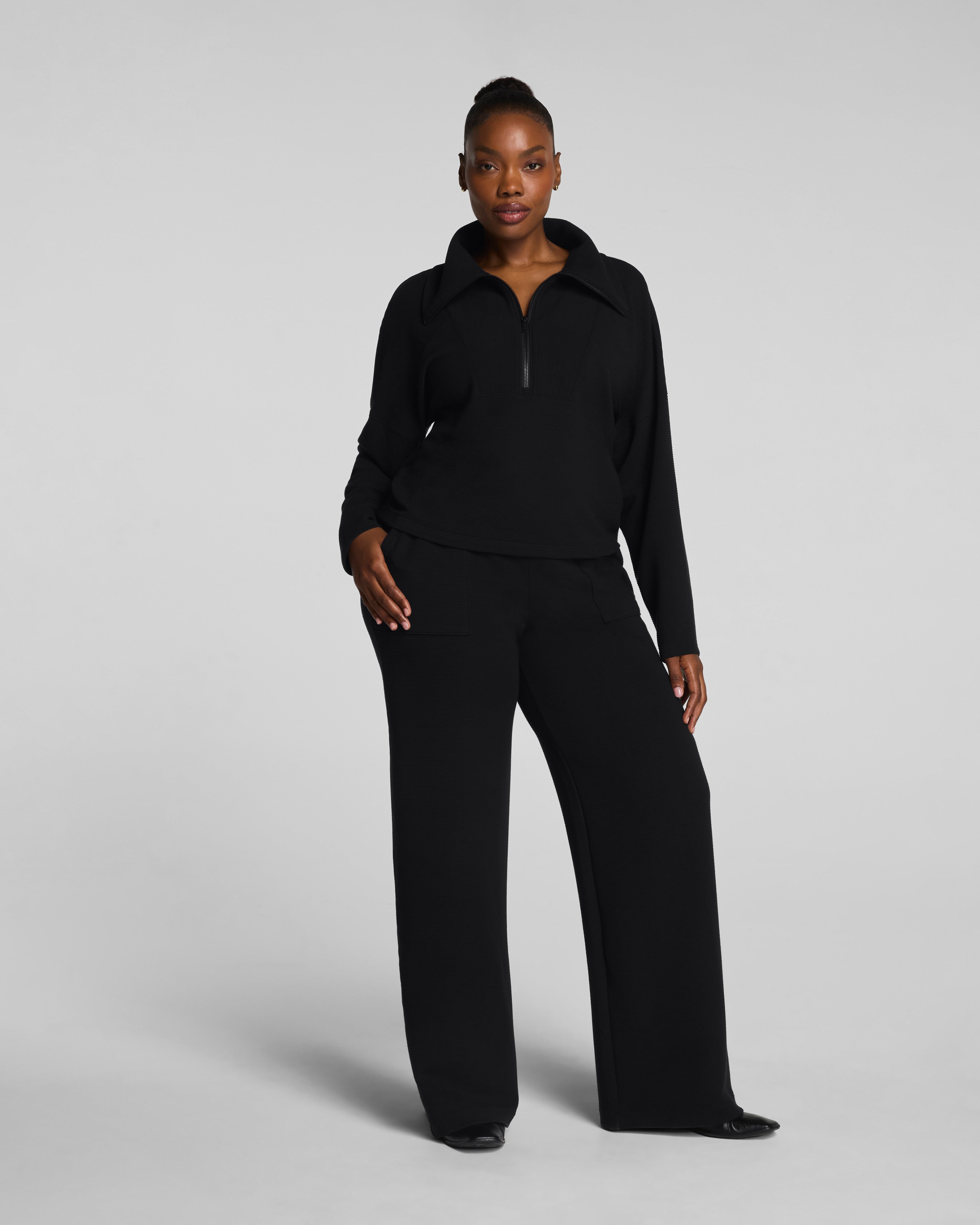 AirEssentials French Rib Wide Leg Pants
