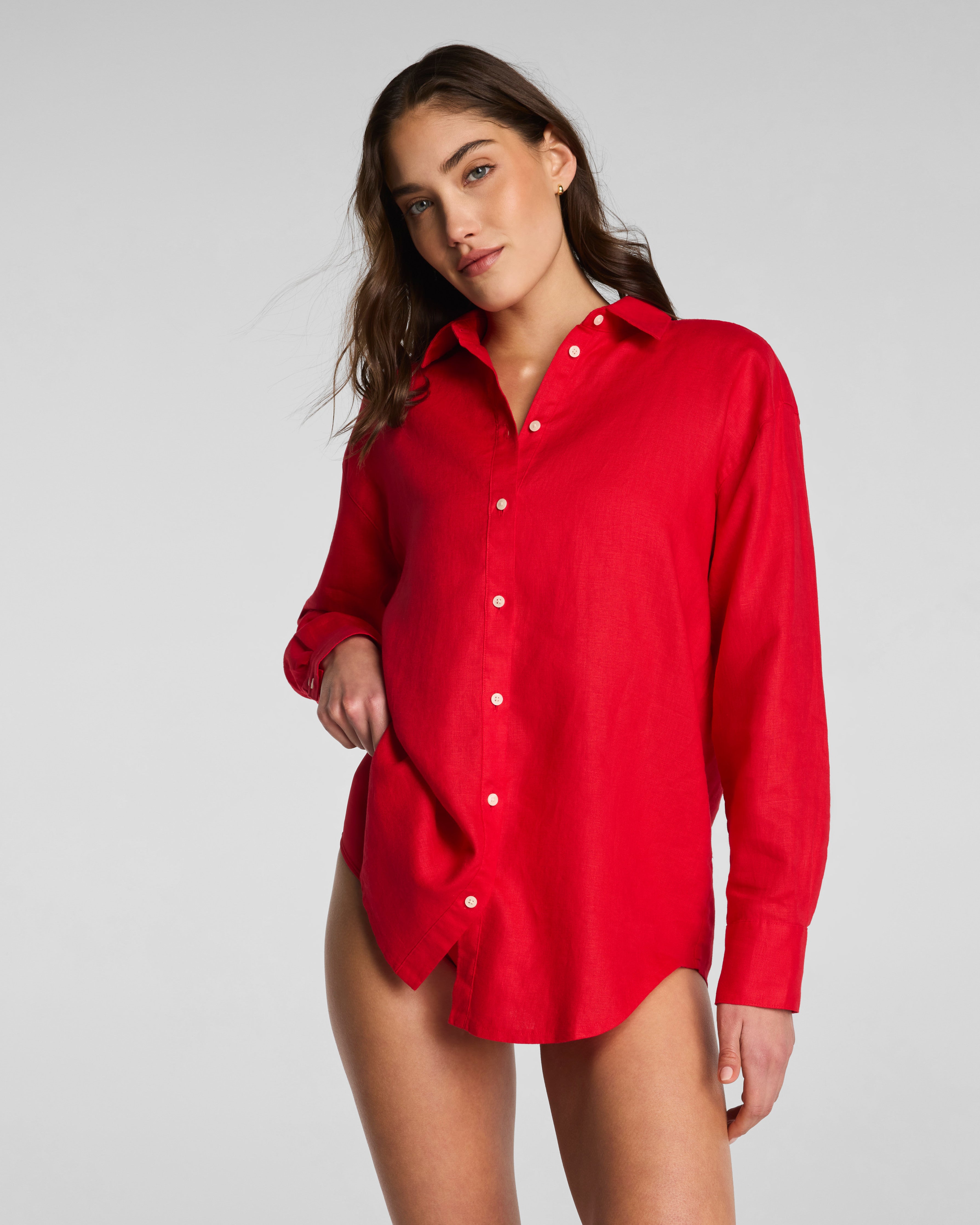Beach Button Down
