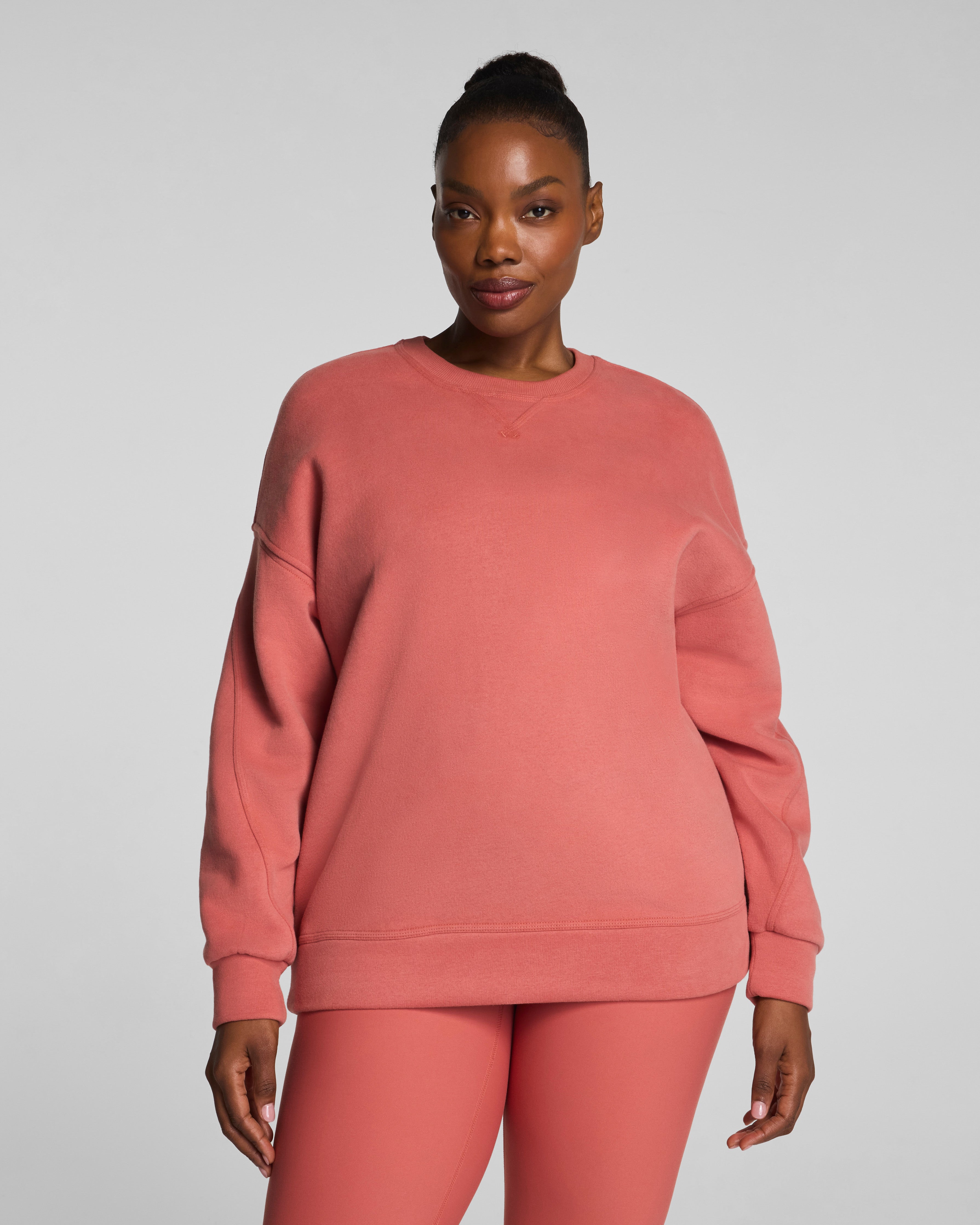 BoostUp Cotton Fleece Crewneck Tunic