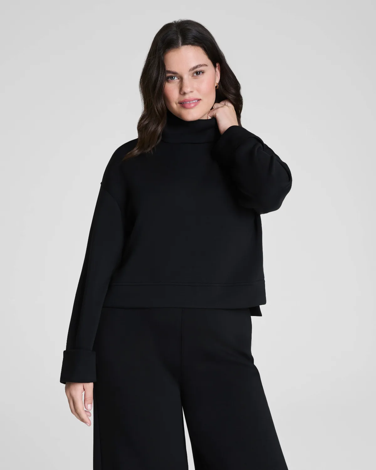 BoostUp Cotton Fleece Crewneck Tunic