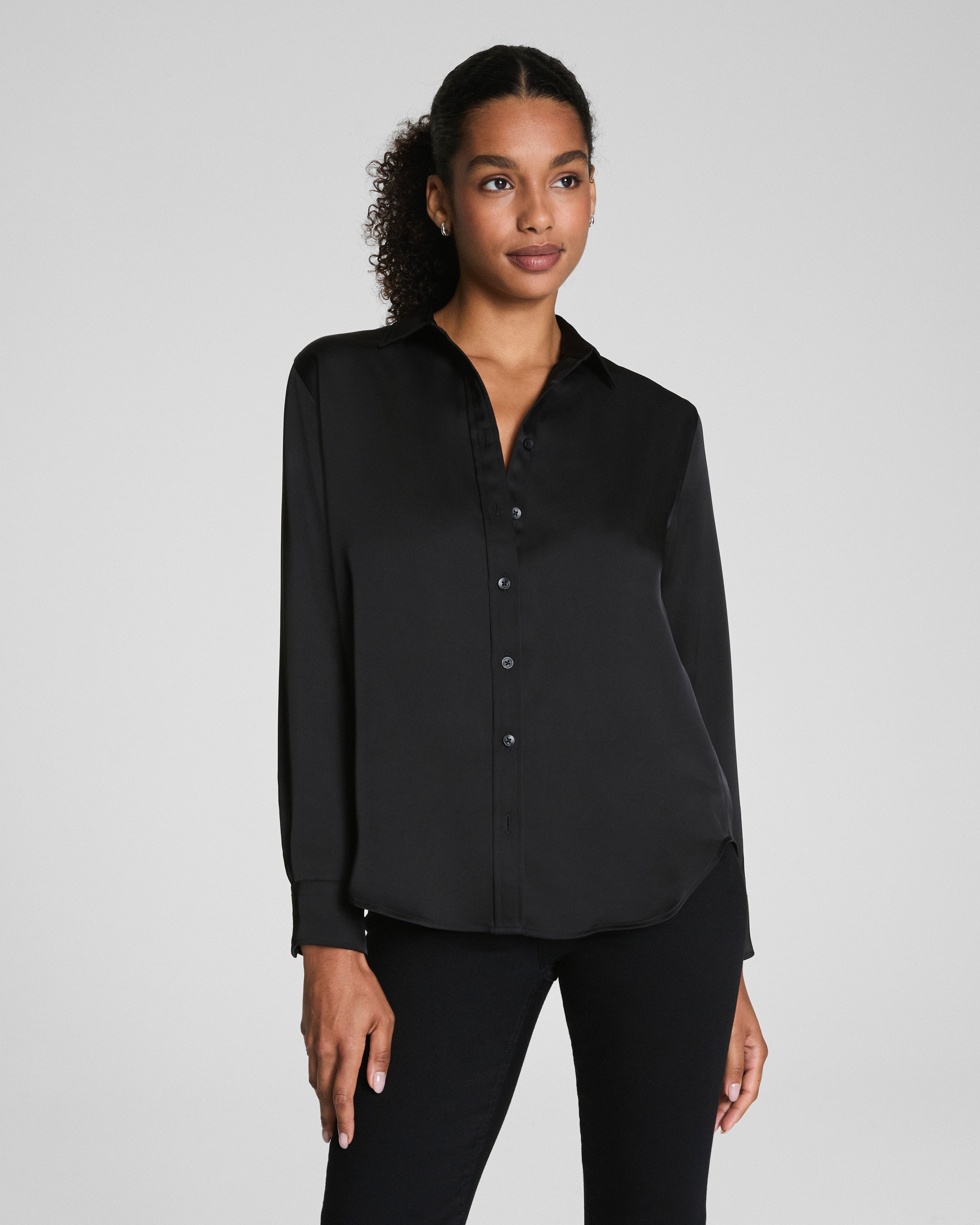 Silky Smooth Button Down
