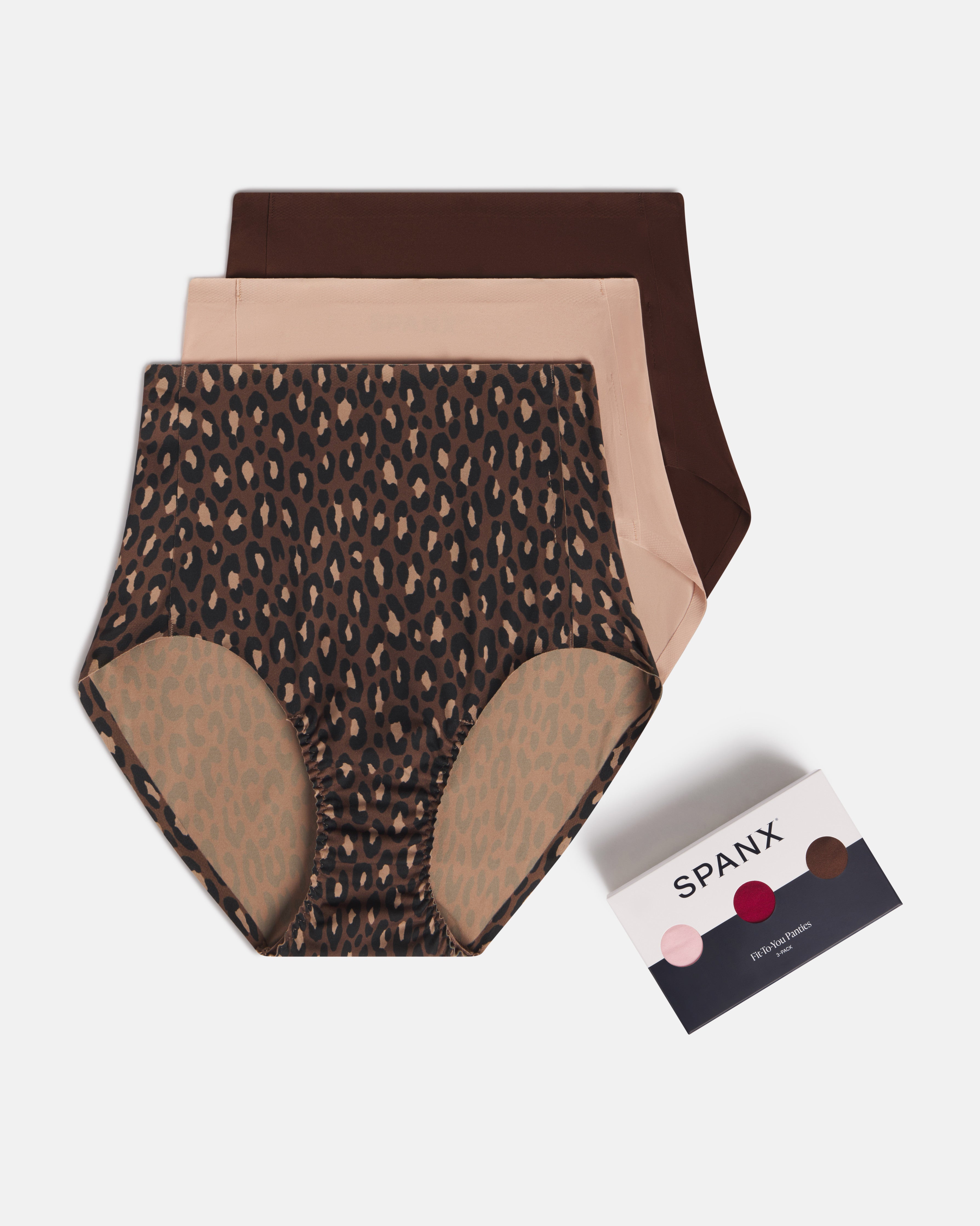 SPANXsmooth Fit-To-You Brief 3-Pack Box by SPANX