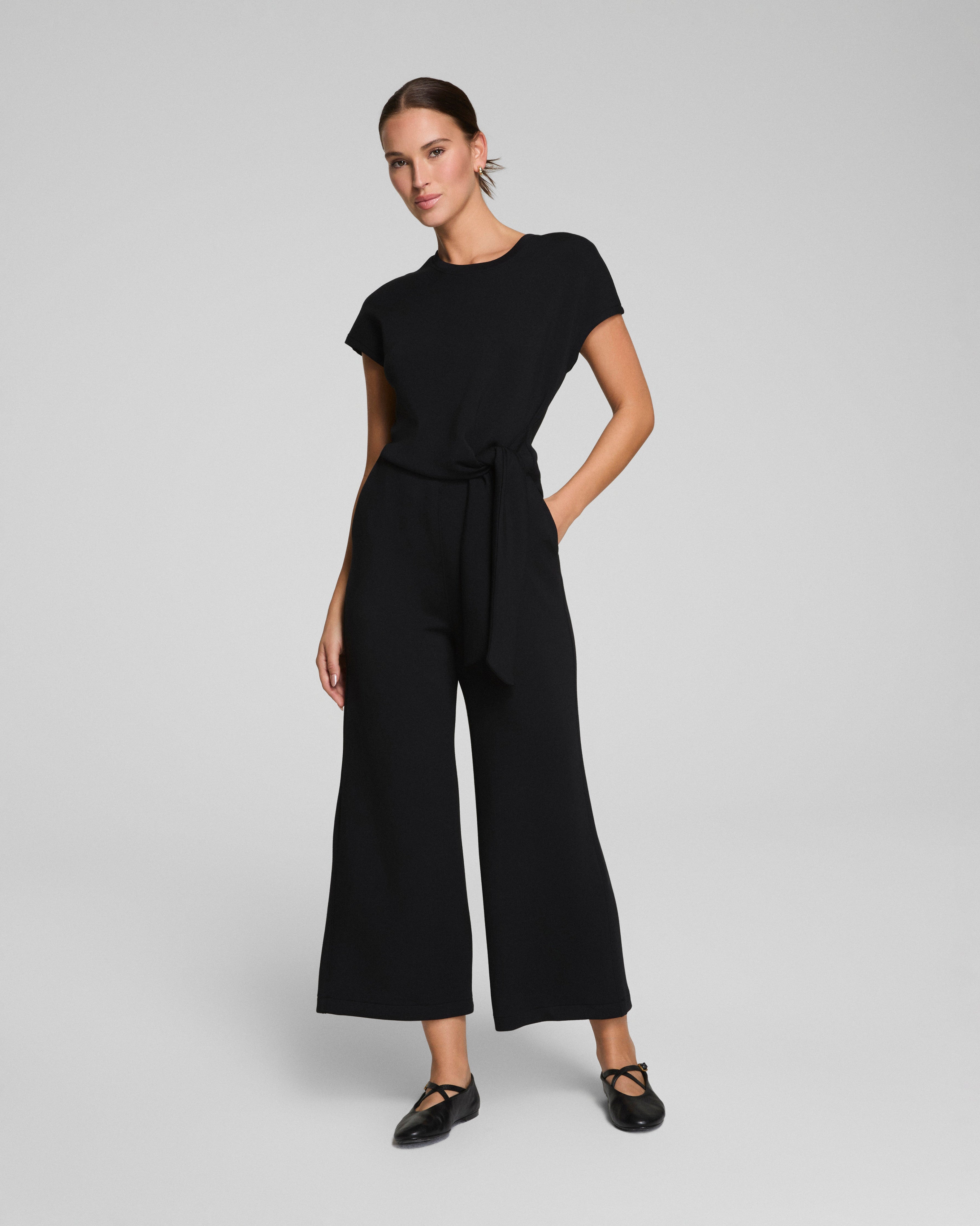 AirEssentials Tie Waist Jumpsuit