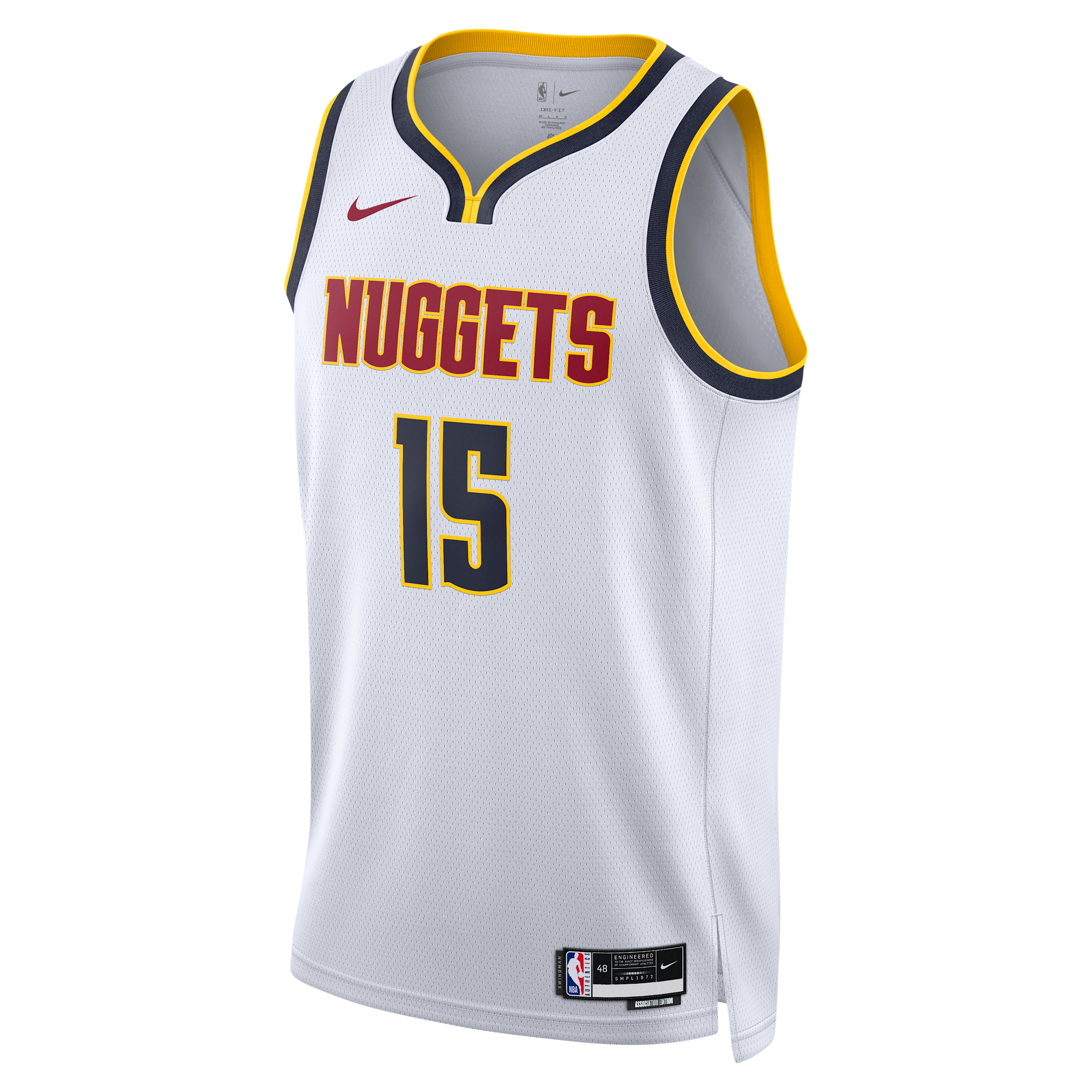 Denver Nuggets Association Edition Dri-FIT NBA Swingman Jersey