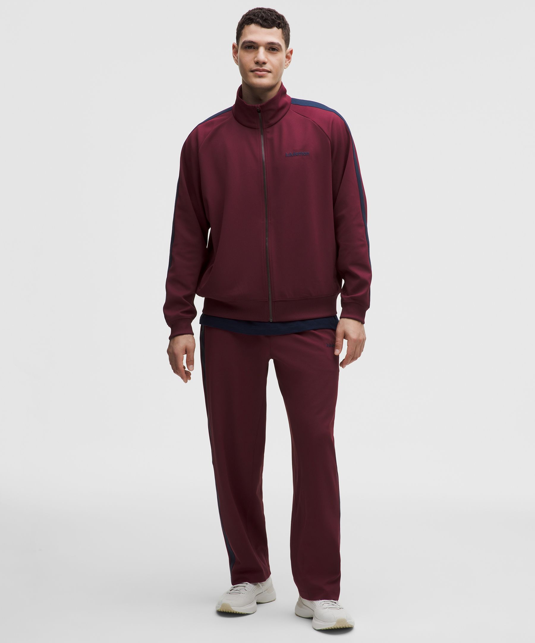 Pique Relaxed-Fit Track Pant
