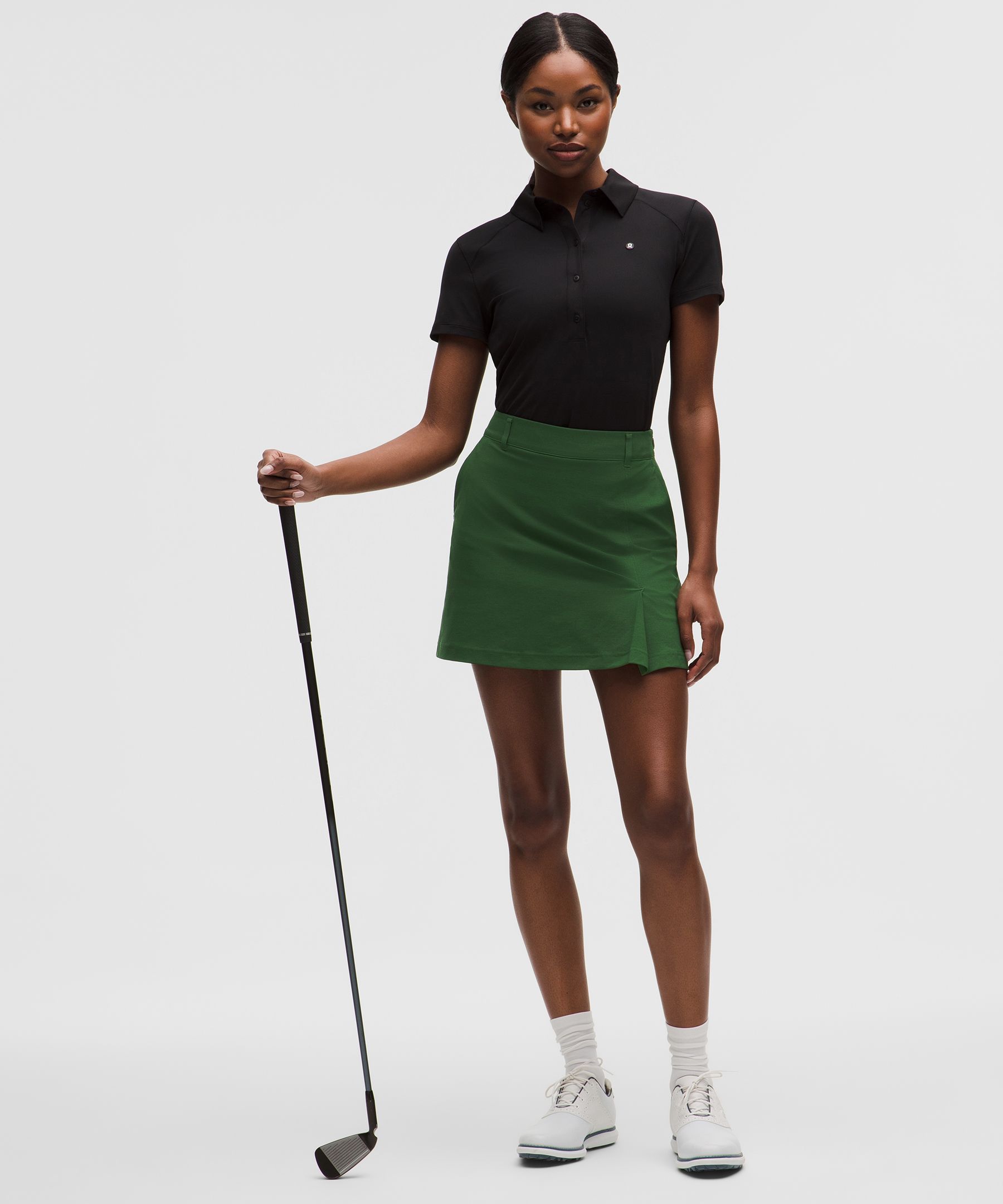 Stretch Twill Front Pleat Golf Skirt by lululemon