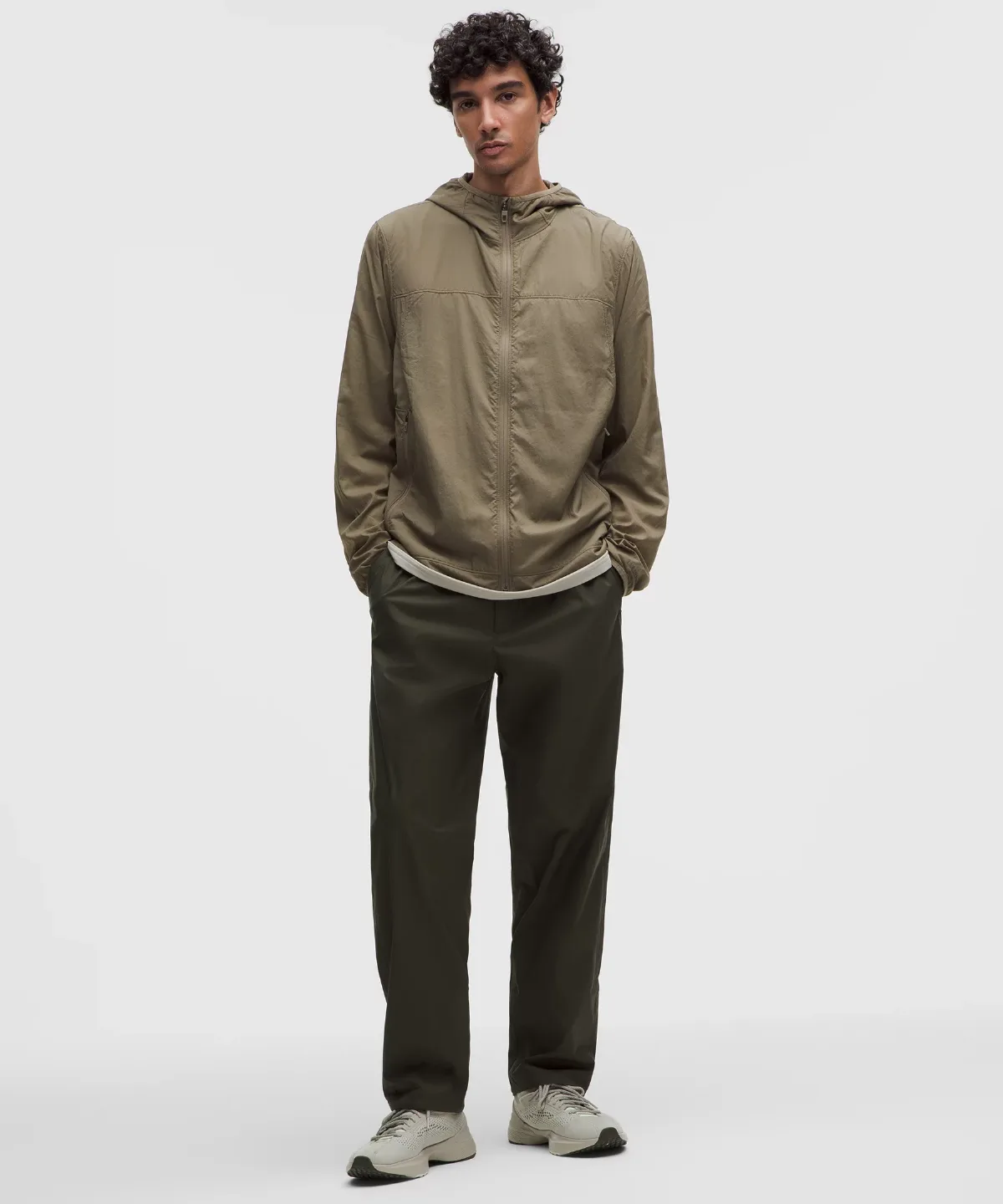 Zero Tucks Relaxed-Fit Pant