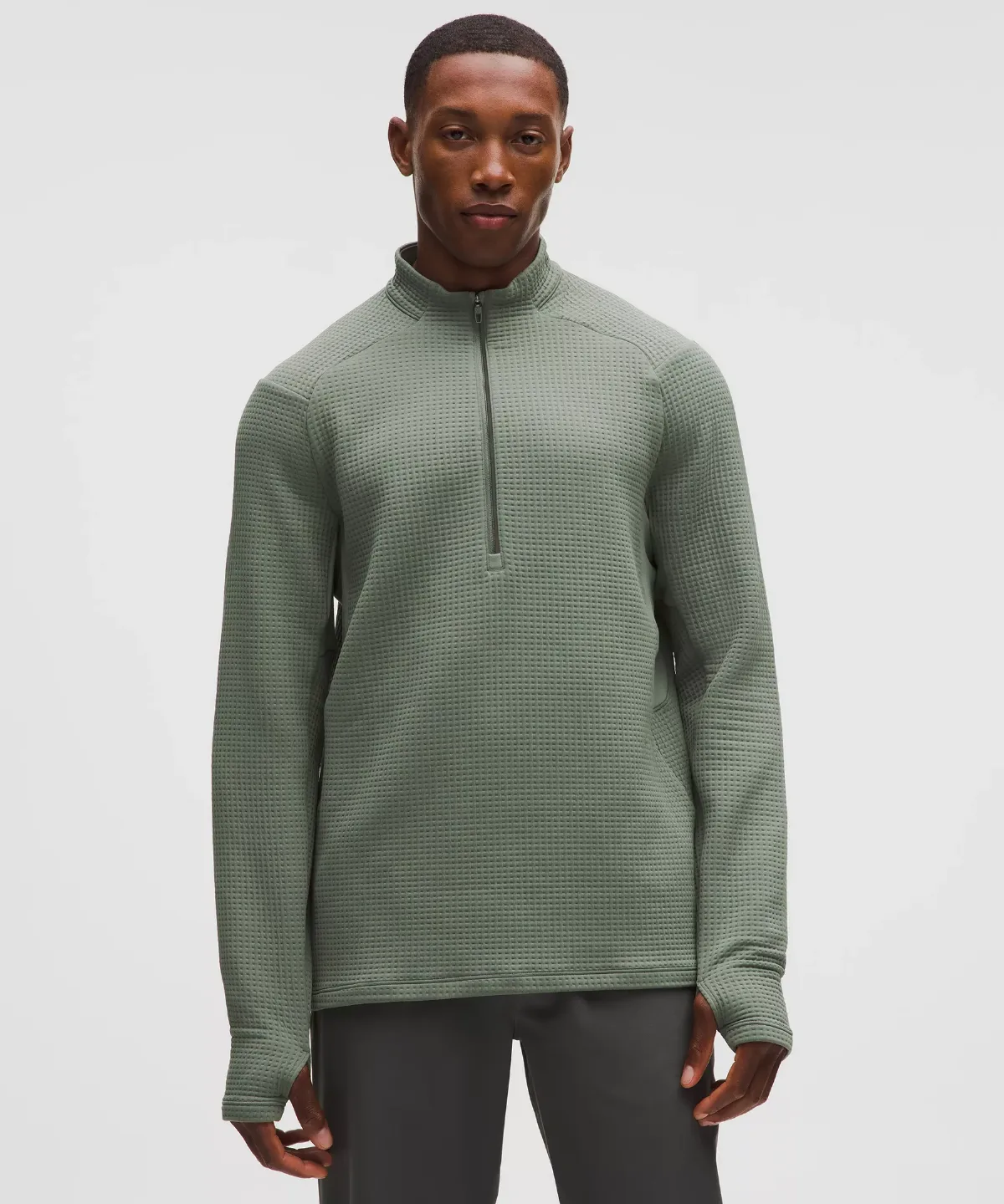 Waffle-Knit Half Zip by lululemon