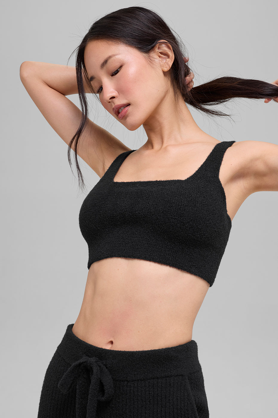 Snuggle Up Sweater Bra Top by ALO
