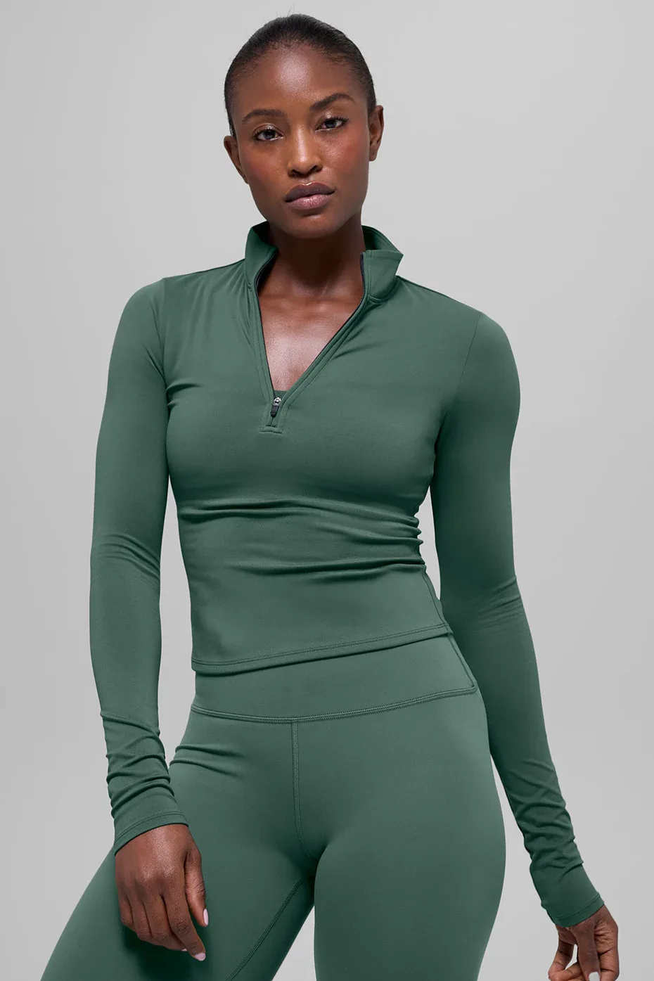 Softsculpt Precision 1/4 Zip Long Sleeve Top