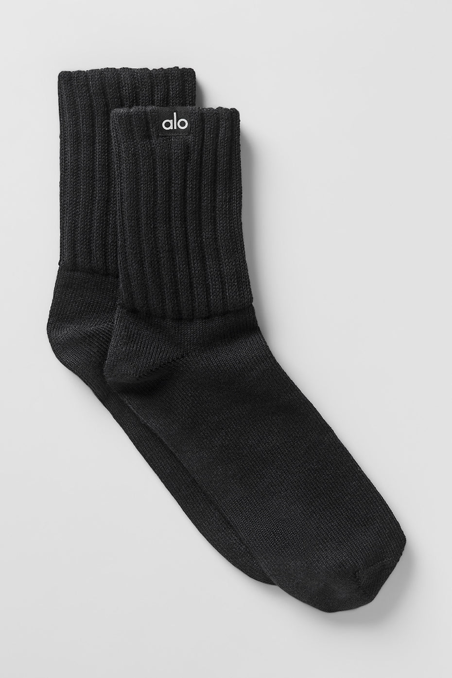 Half-Crew Scrunch Socks