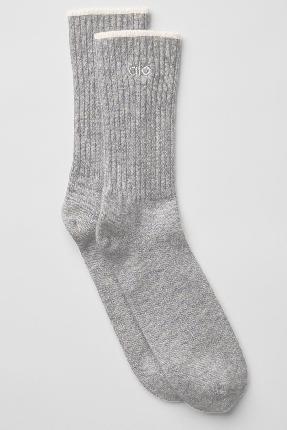 Wool Cashmere Light Frosted Socks