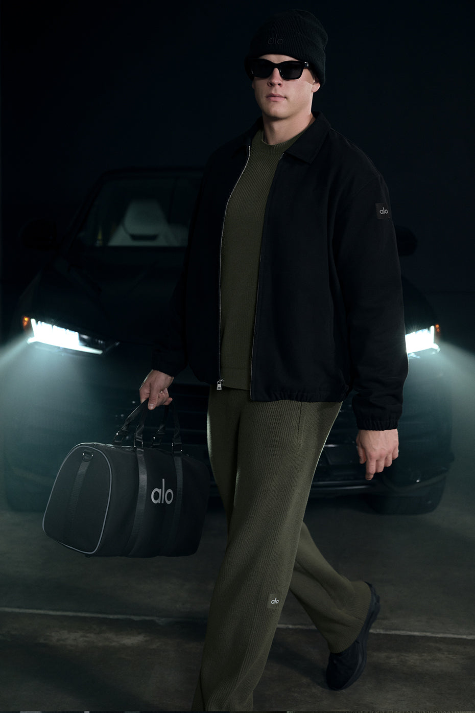 Domain Rib Knit Sweatpant by ALO