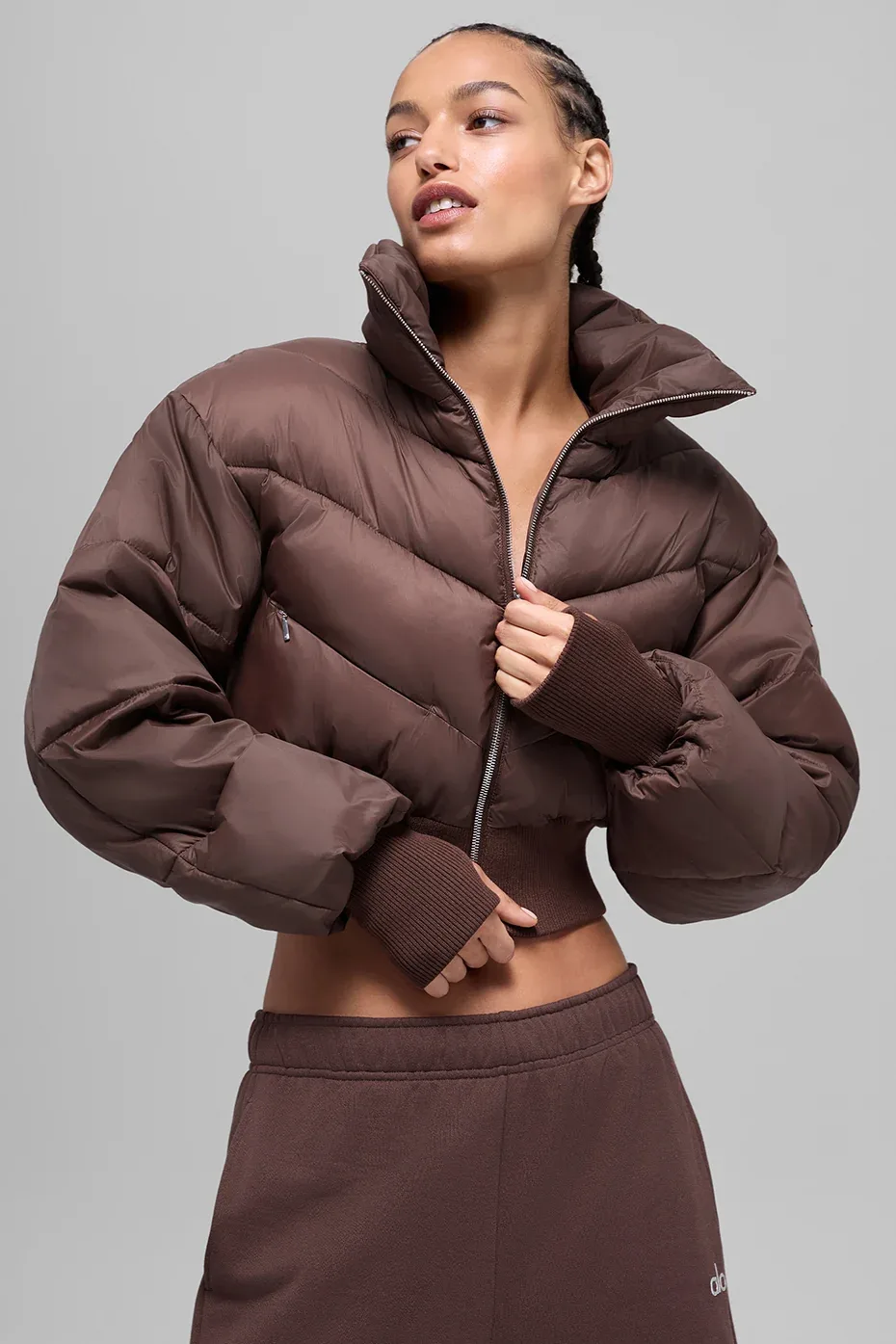 Cropped Atmosphere Puffer Jacket