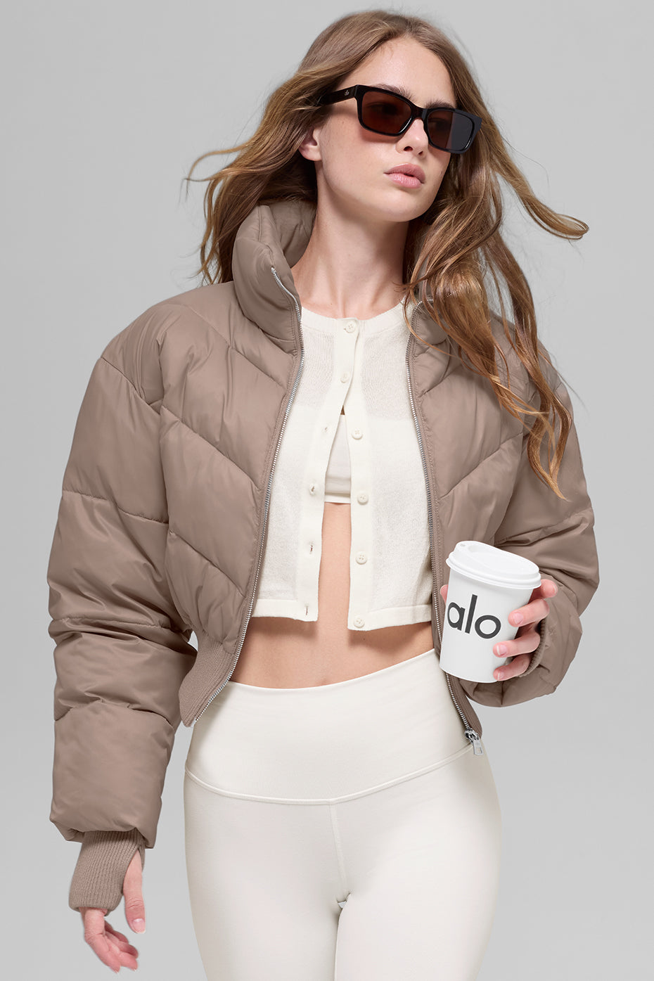 Cropped Atmosphere Puffer Jacket