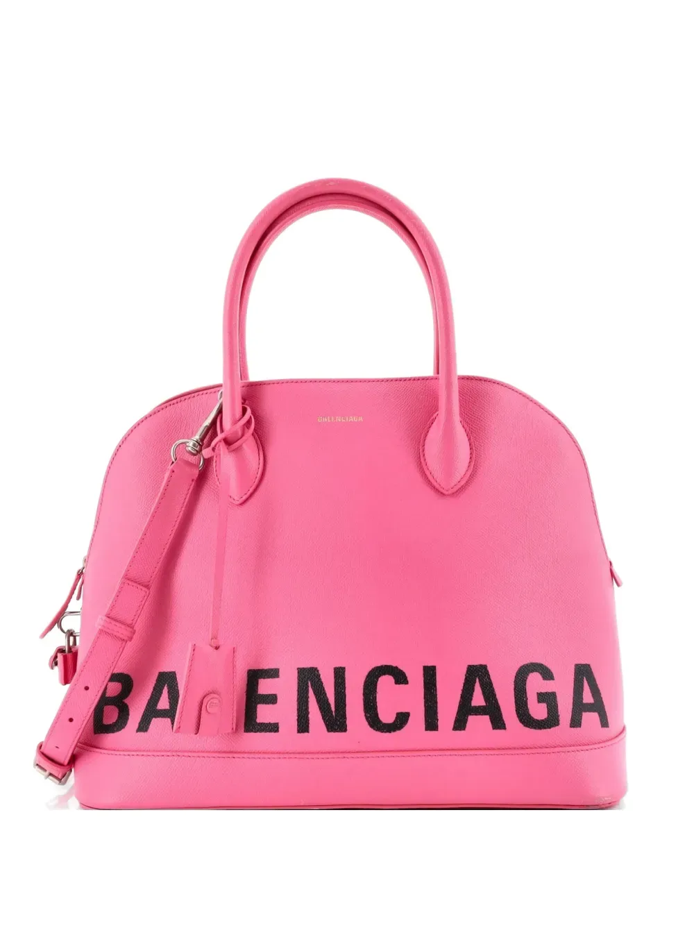Logo Ville Bag Leather Medium satchel -