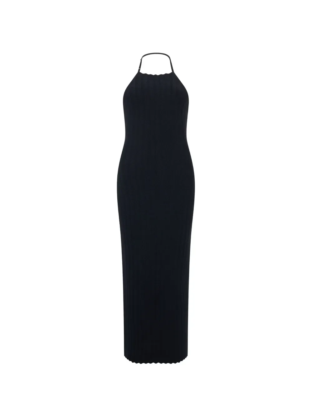 Tablier knitted midi dress -