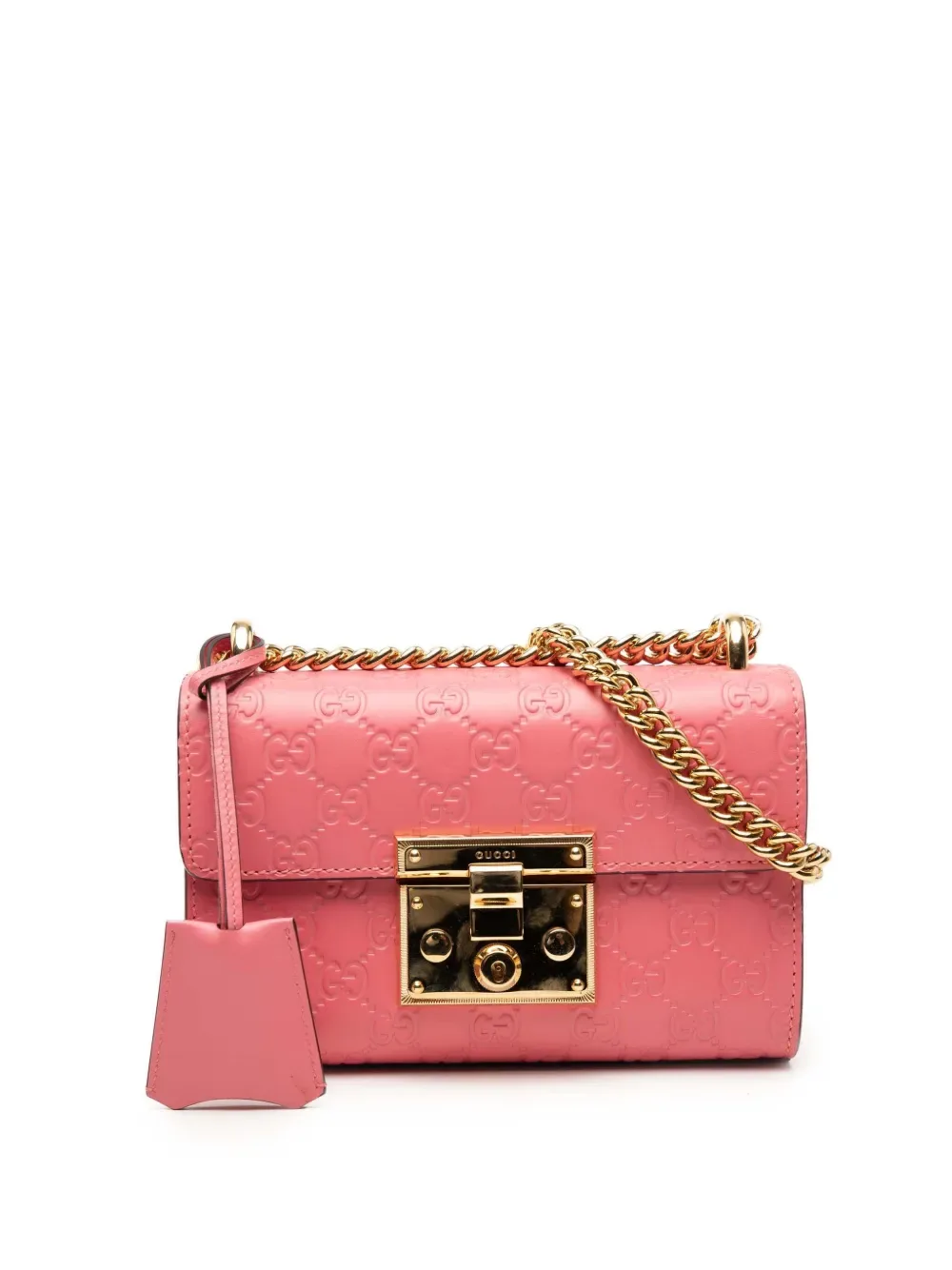 2016-2026 Small Guccissima Padlock crossbody bag -