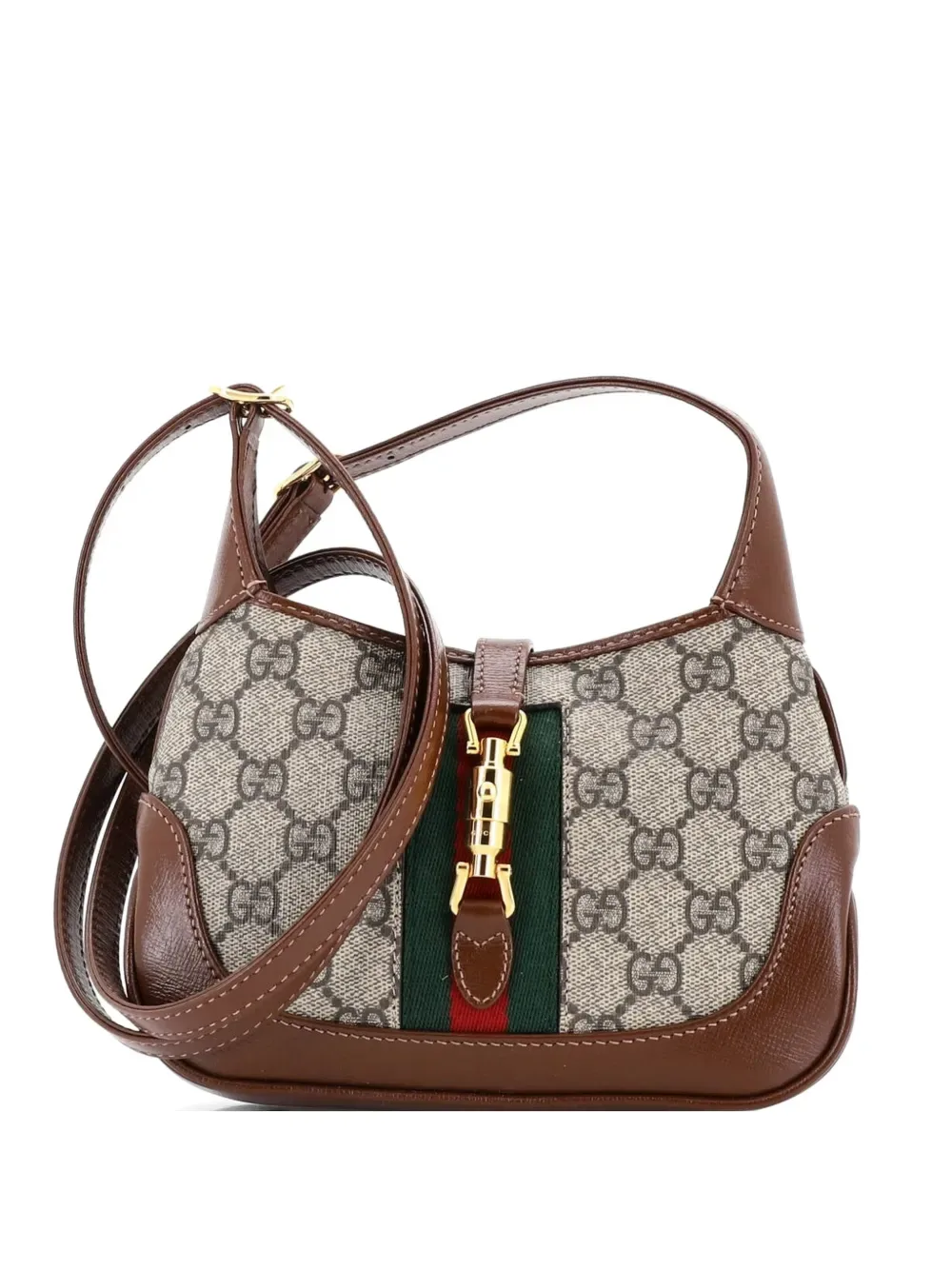 Jackie 1961 GG Coated Canvas Mini hobo bag -