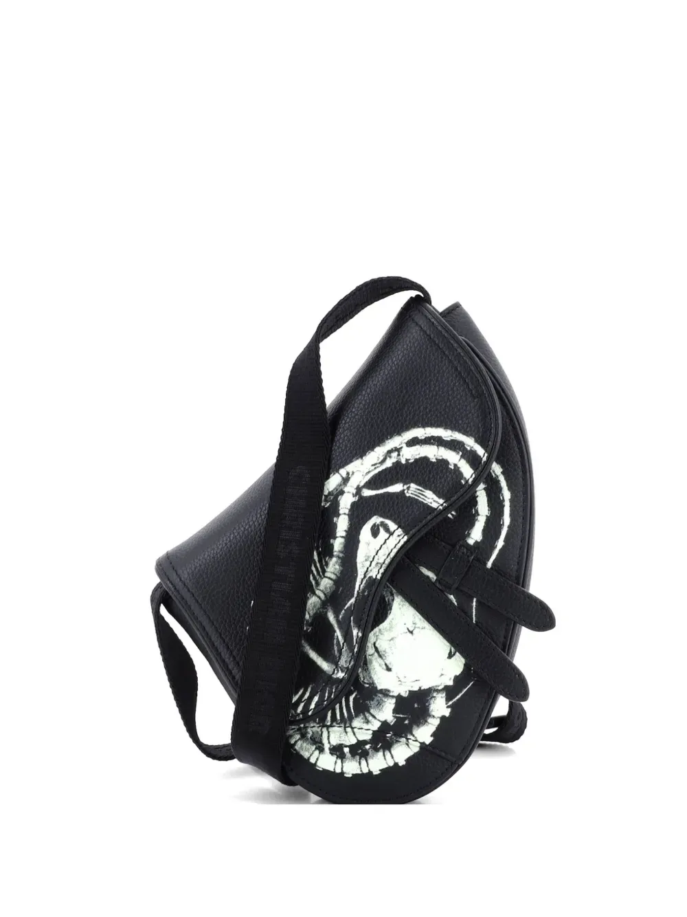 x Cactus Jack Saddle Printed Leather Mini crossbody bag -