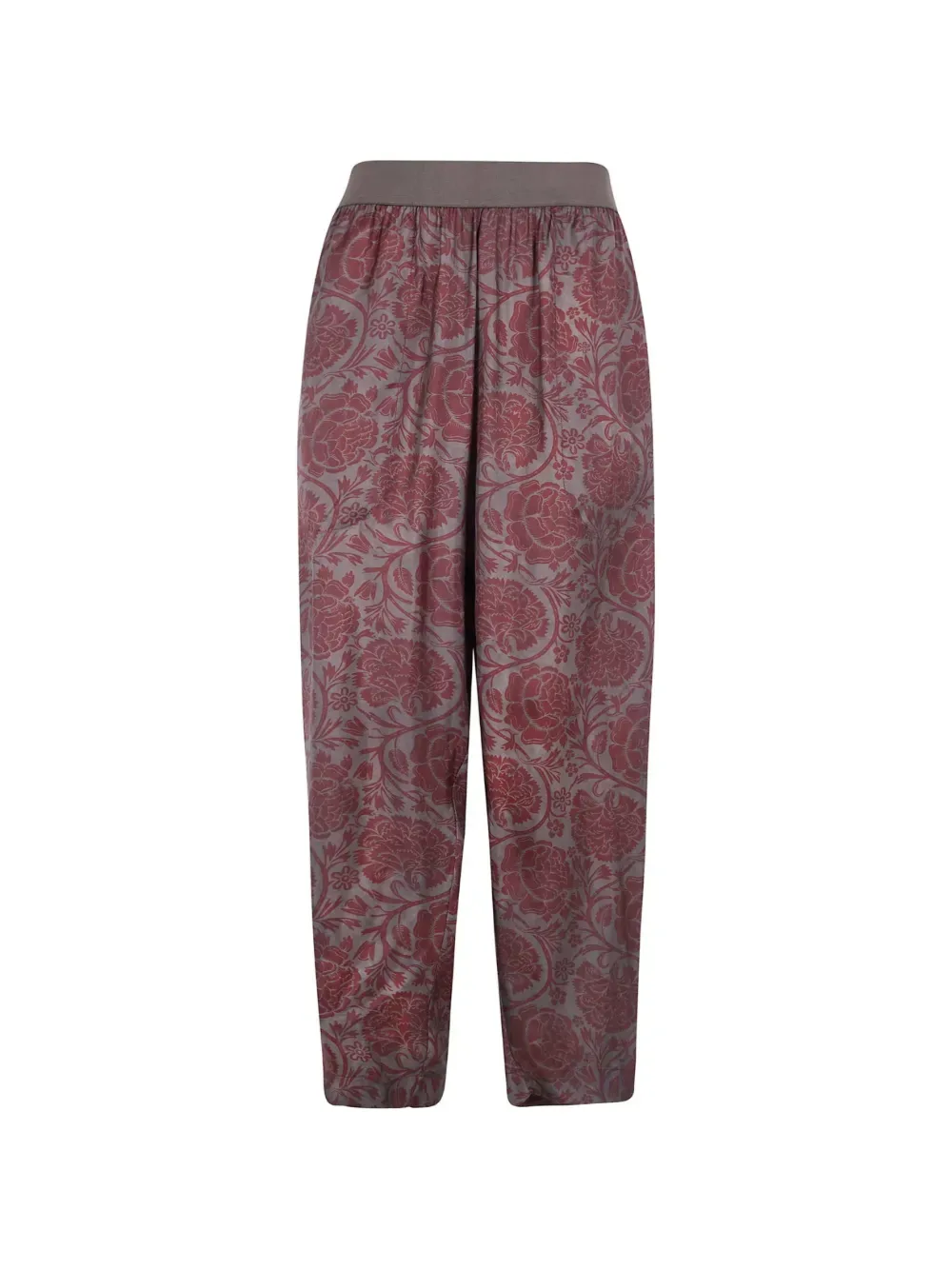 floral-print trousers - by Uma Wang