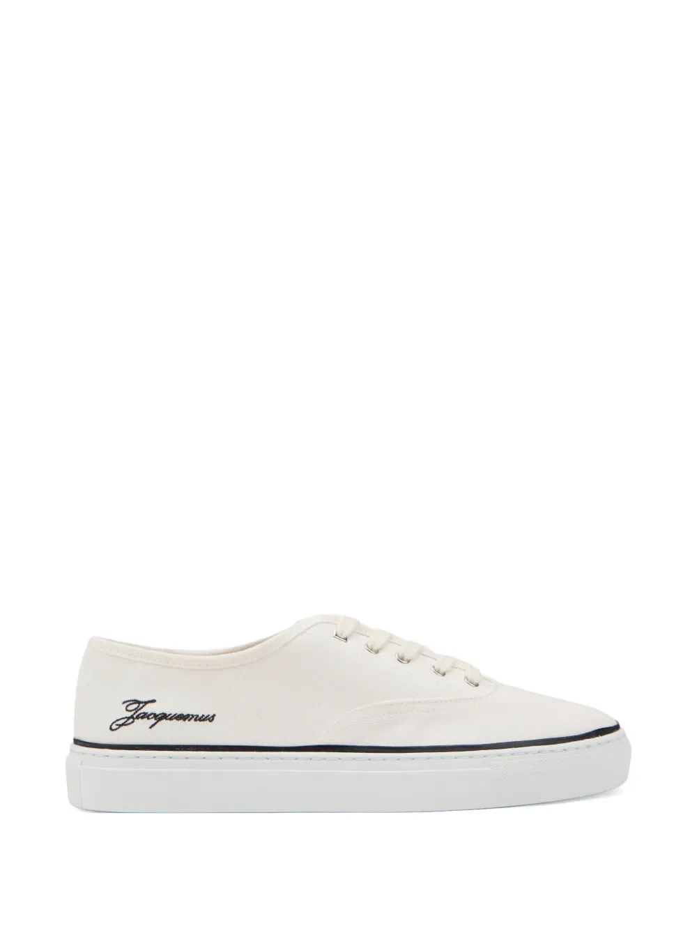 embroidered-logo sneakers -