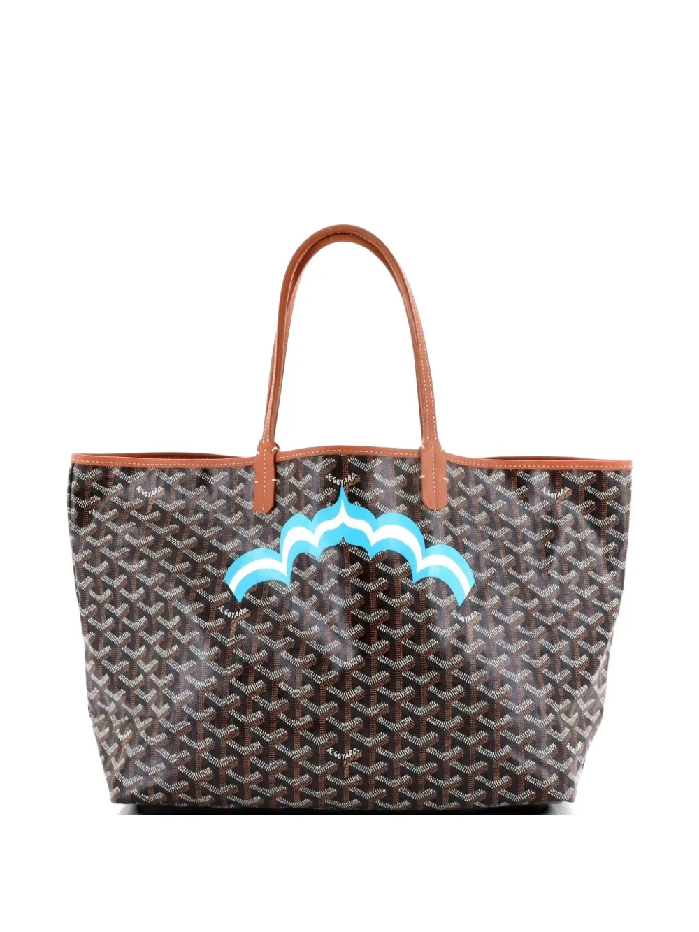 Saint Louis Printed Coated Canvas PM tote bag -