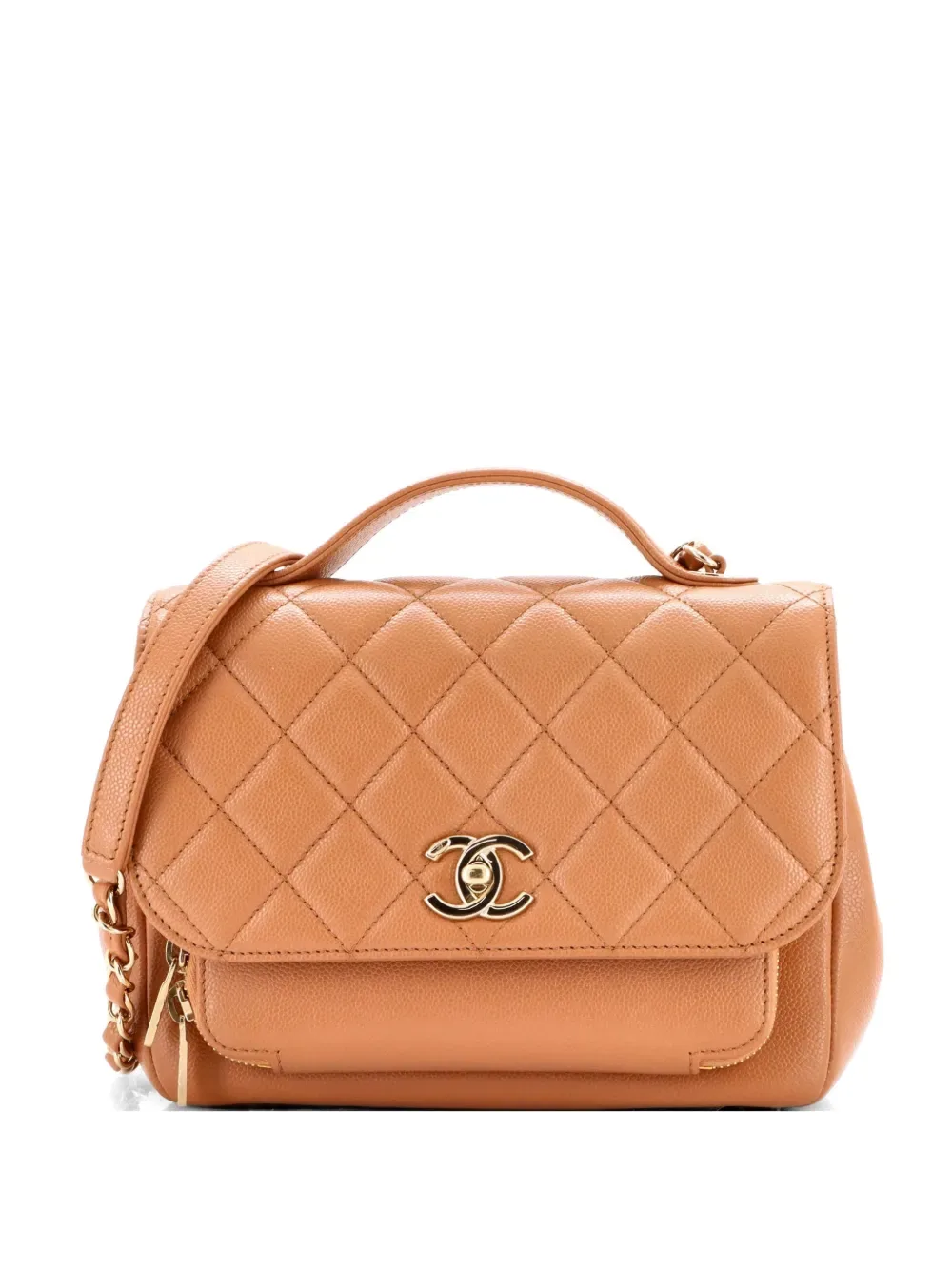 Business Affinity Flap Bag Quilted Caviar Small shoulder bag -