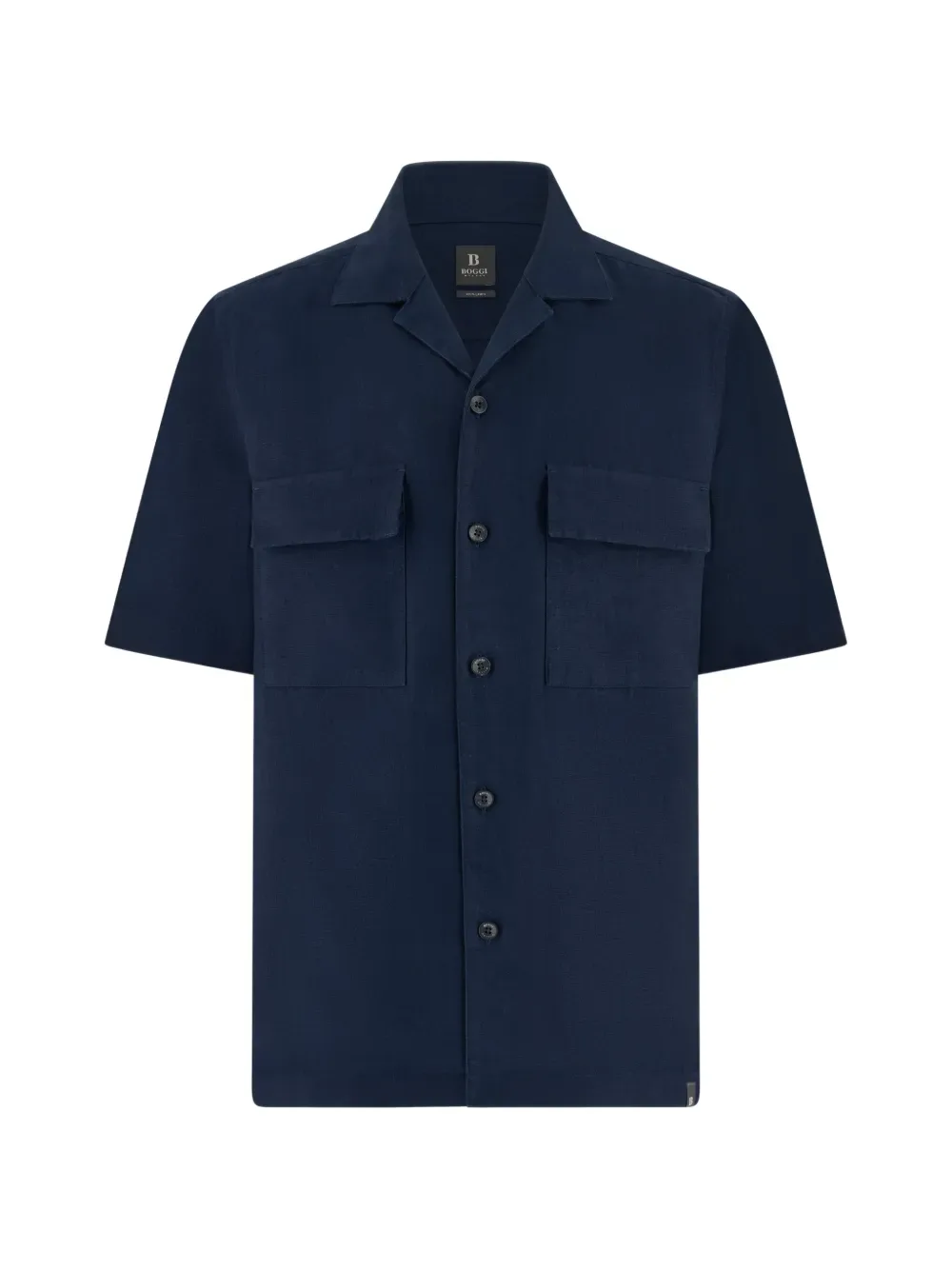 camp-collar shirt -