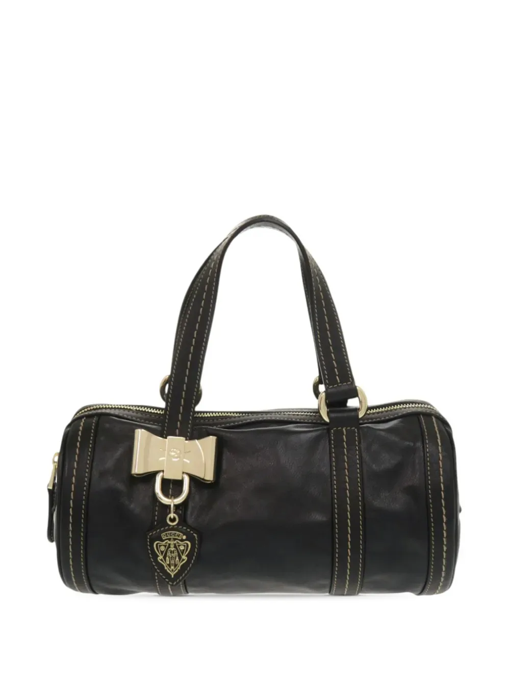 2000-2015 Small Leather Duchessa boston bag -