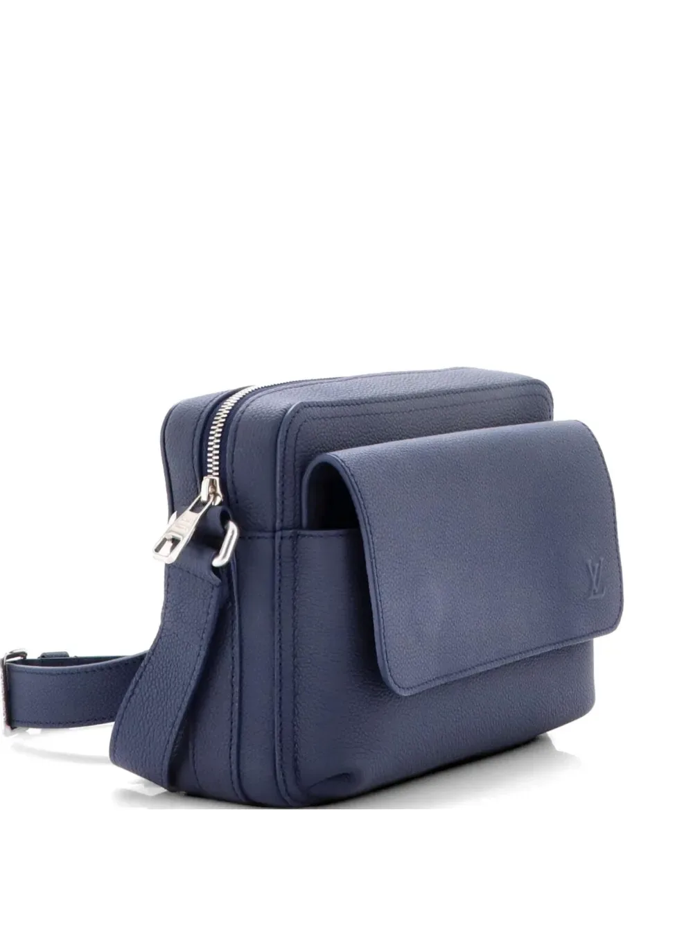 Aerogram Boarding Messenger Leather crossbody bag -