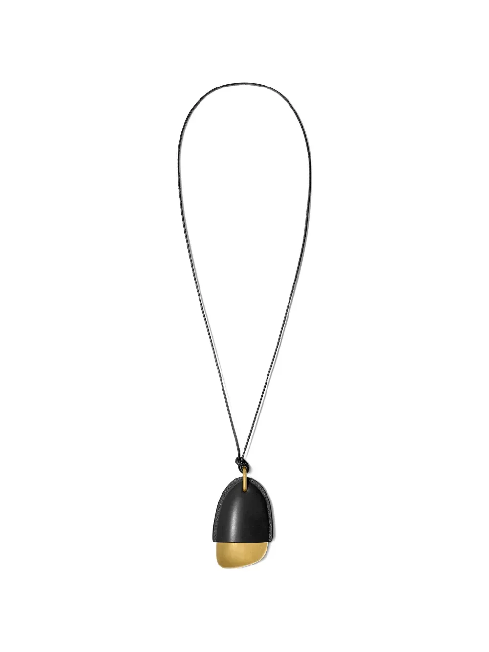 stone-pendant necklace -