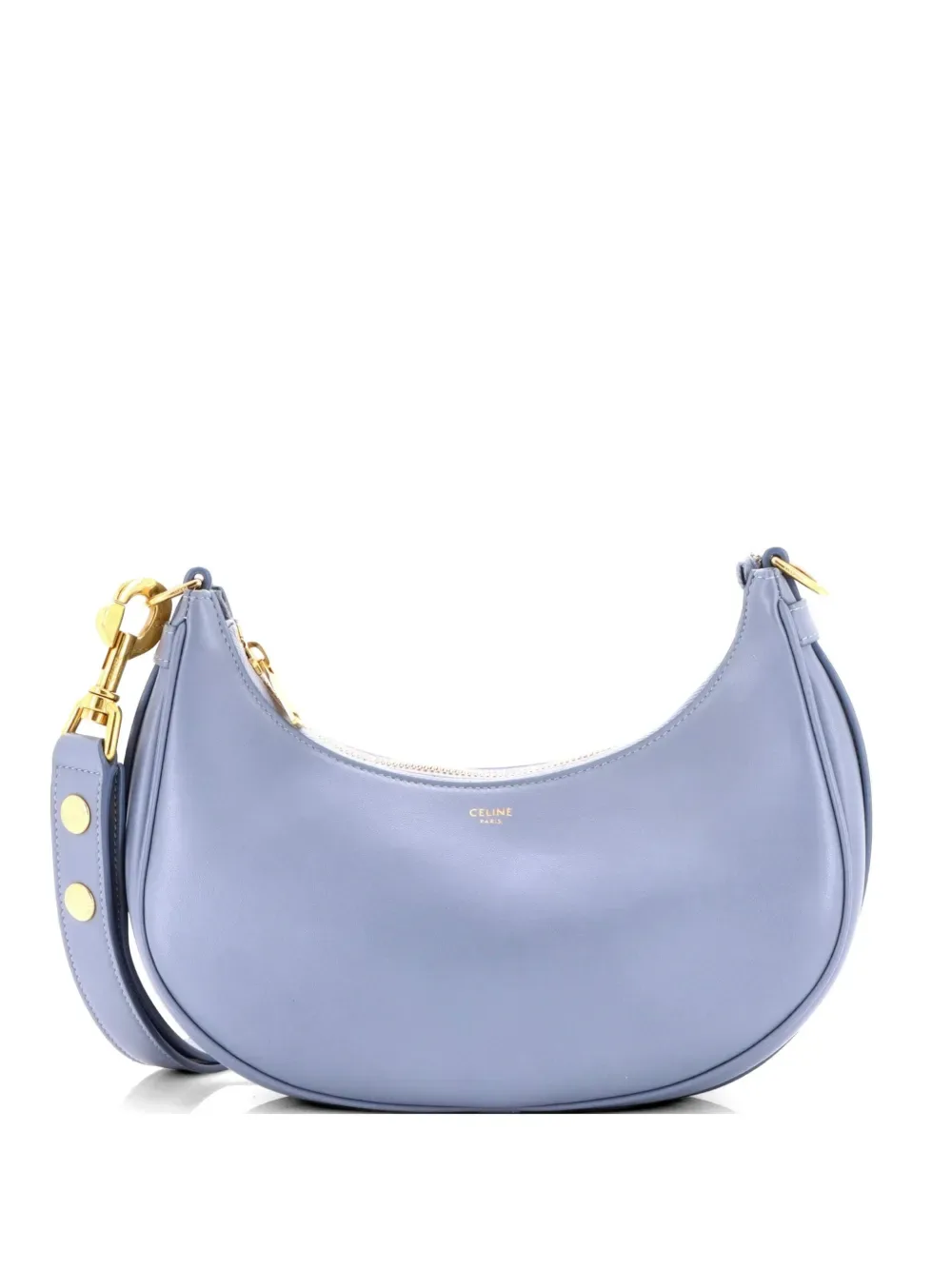 Ava Strap Bag Leather Medium hobo bag - by Celine Pre-Owned